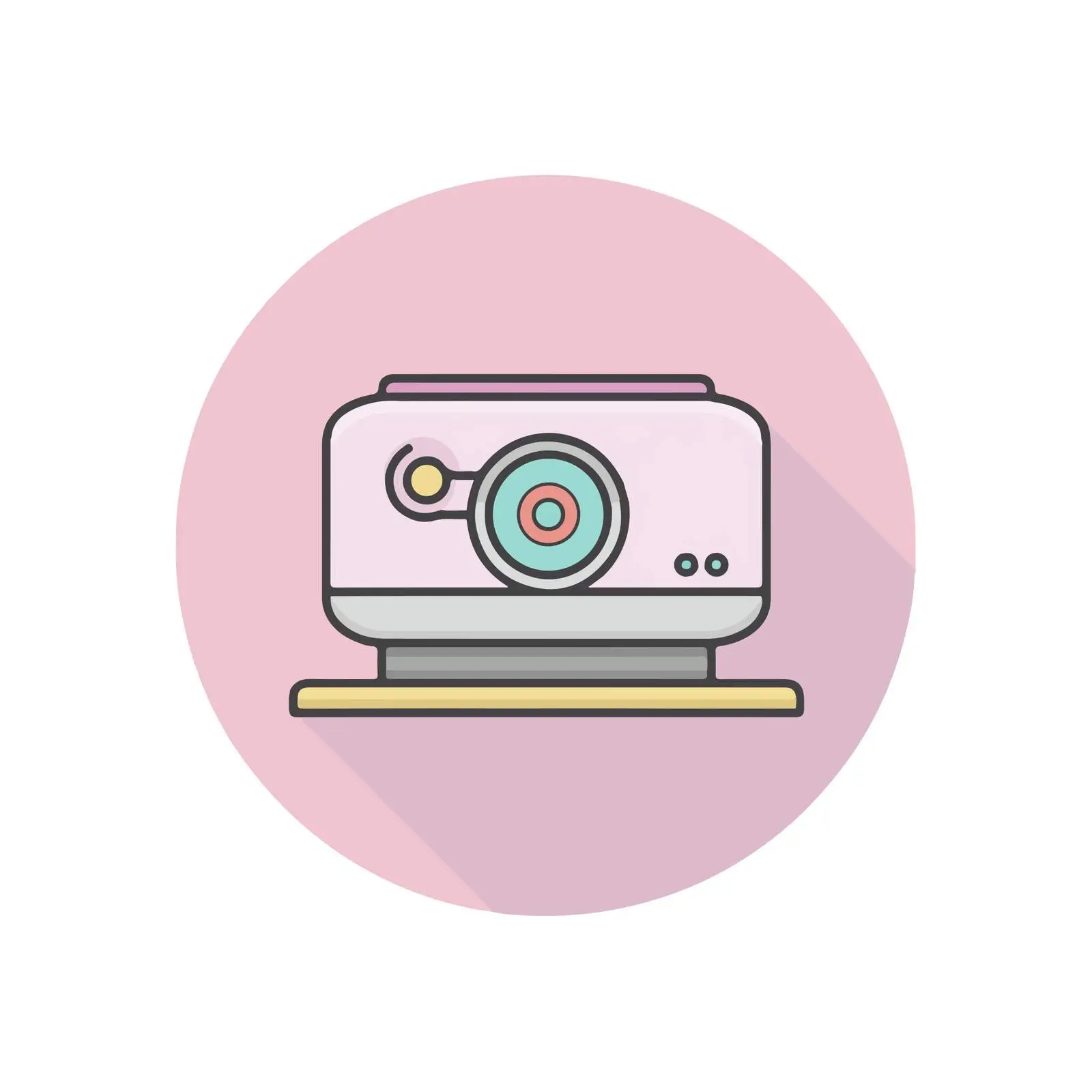 Modern Projector Icon Design — free download from Dotvec