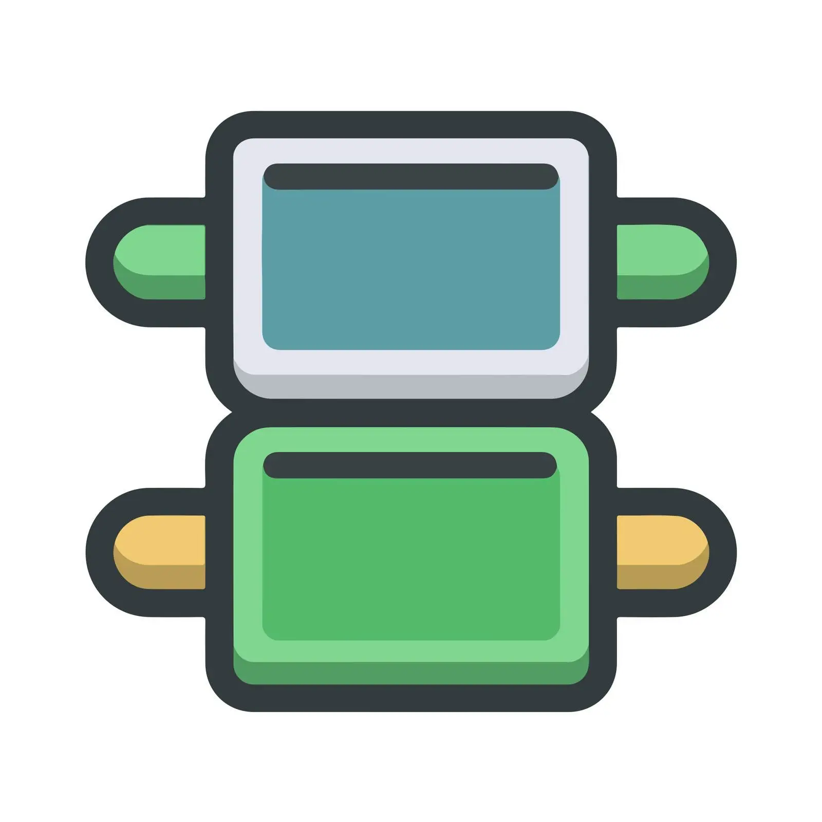 Pull Request Geometric Flat Icon — free download from Dotvec