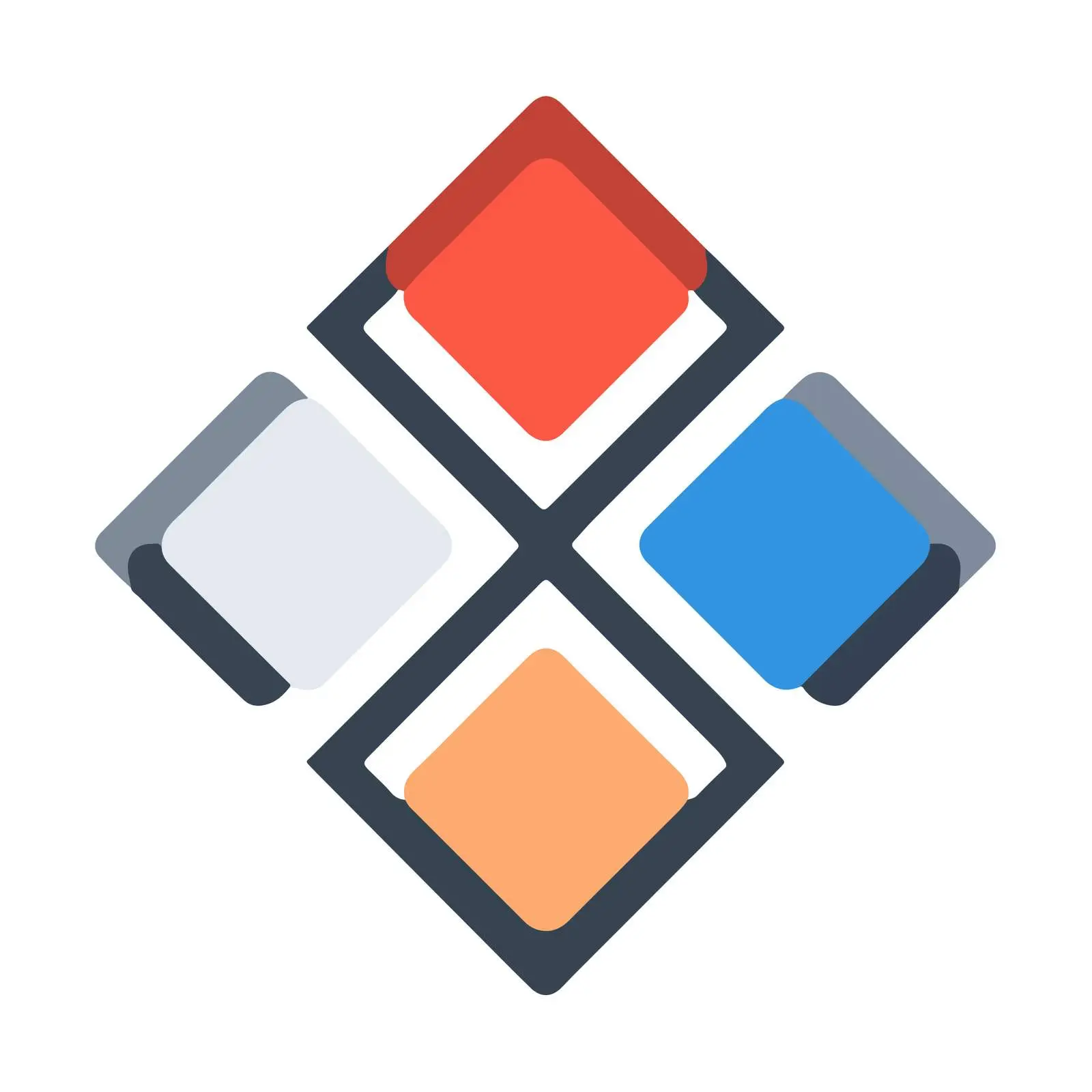 Pull Request Geometric Icon — free download from Dotvec