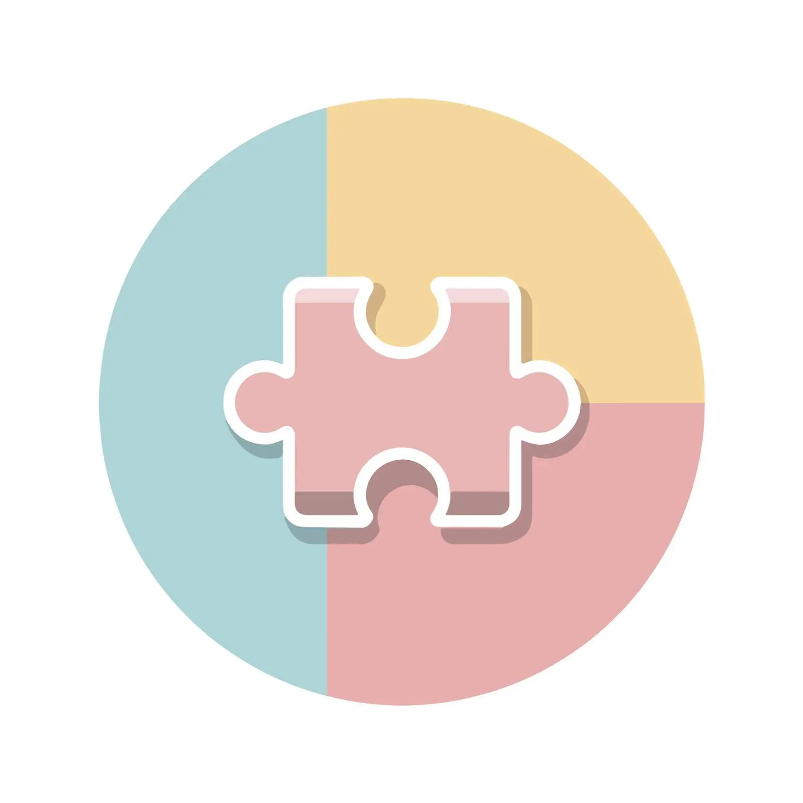Puzzle Piece Icon Design — free download from Dotvec