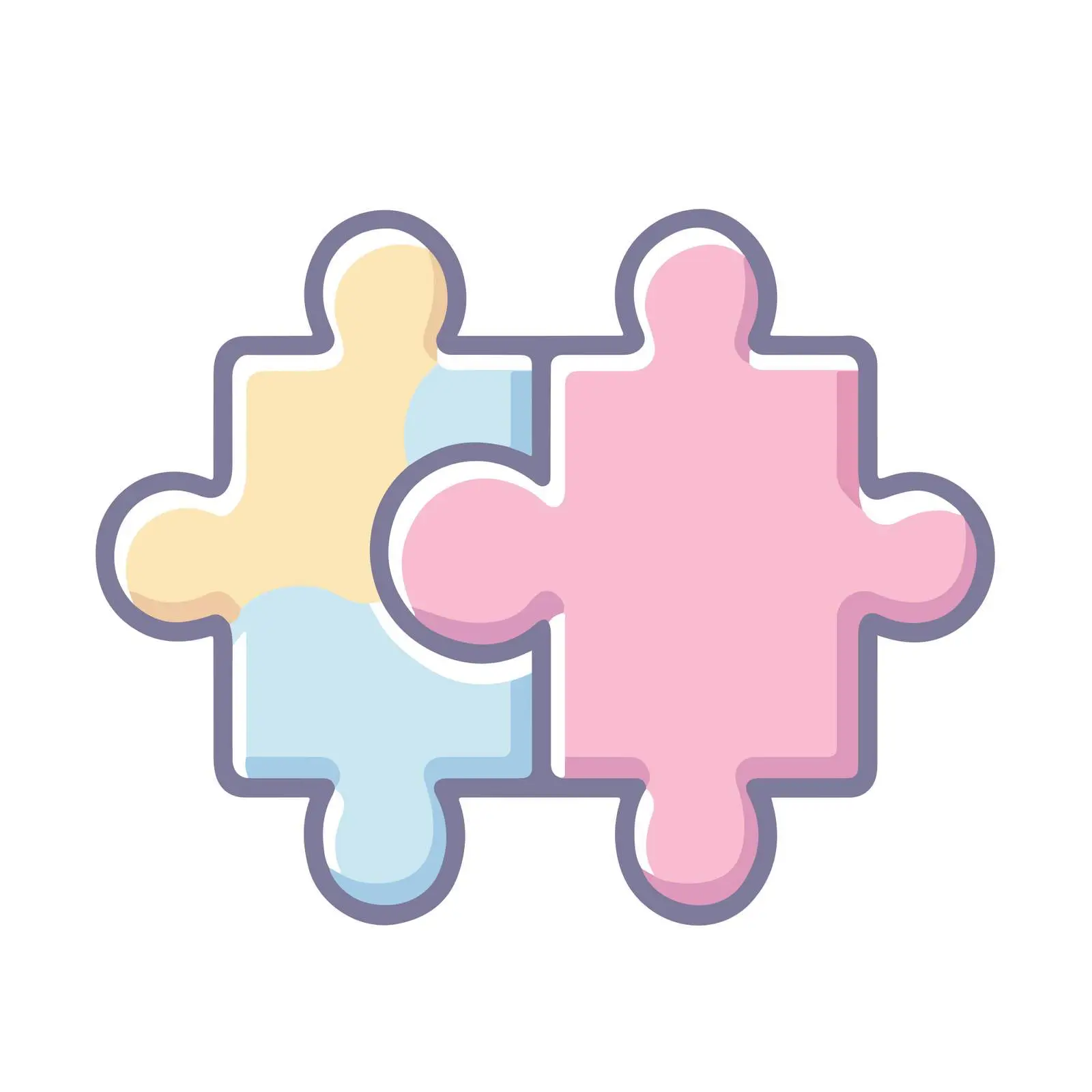 Flat Puzzle Piece Icon Design — free download from Dotvec