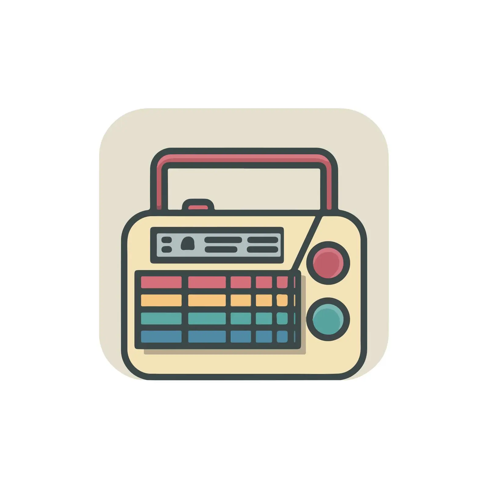 Radio Icon Design — free download from Dotvec