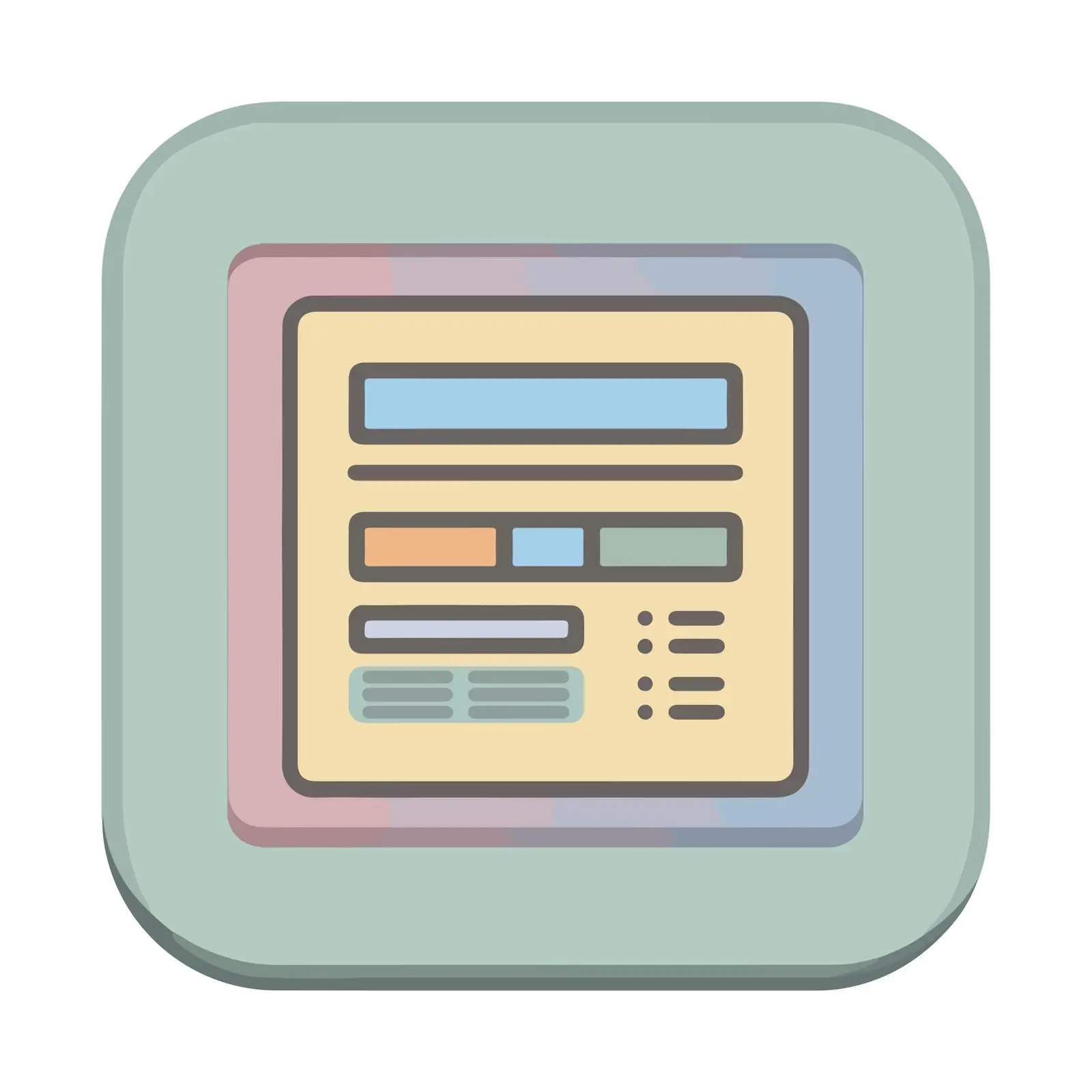 Receipt Icon in Flat Design — free download from Dotvec