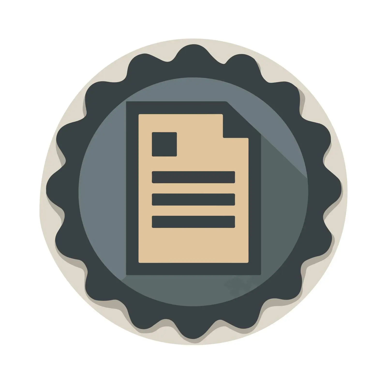 Receipt Icon Minimalist Design — free download from Dotvec