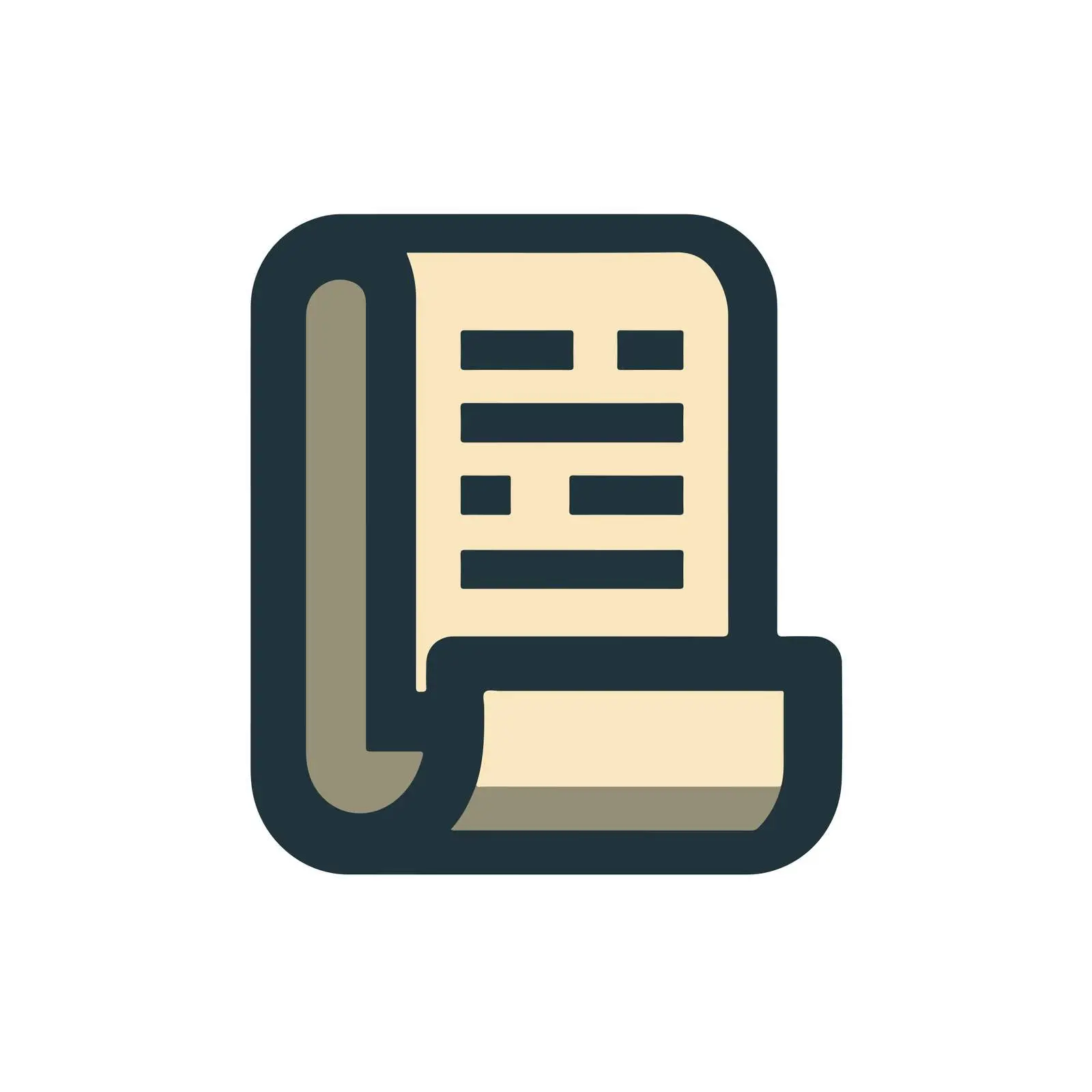 Receipt Icon Design — free download from Dotvec