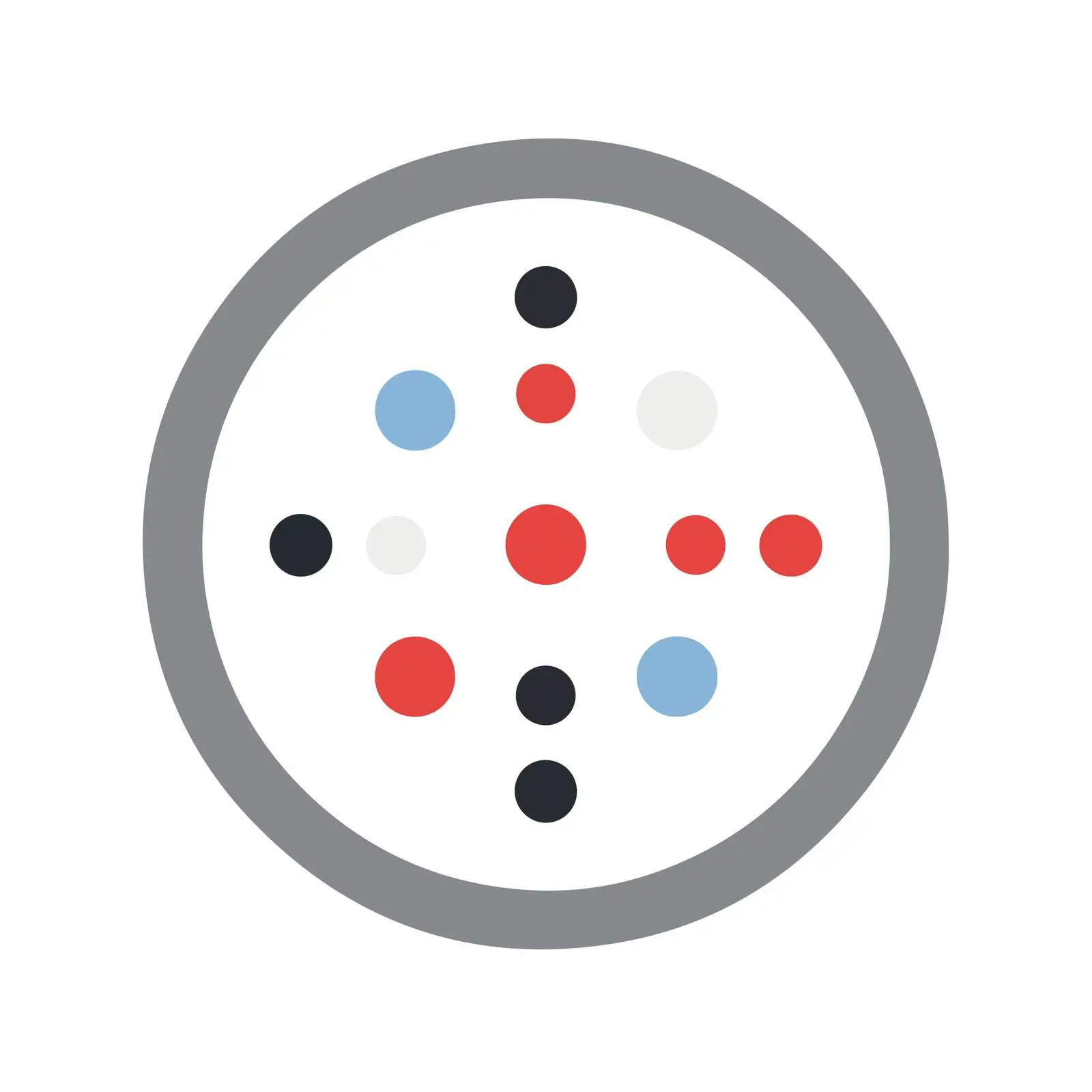 Monochrome Record Icon — free download from Dotvec