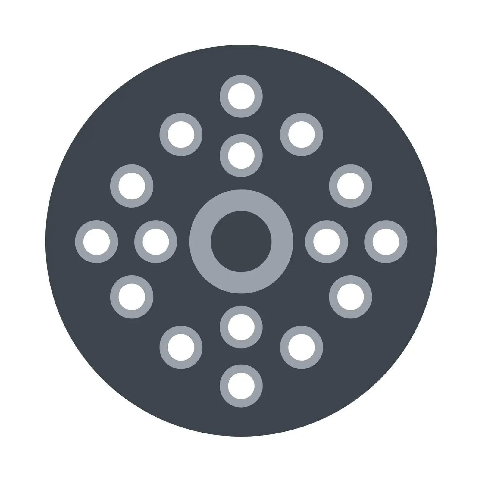 Flat Record Pictogram Icon — free download from Dotvec