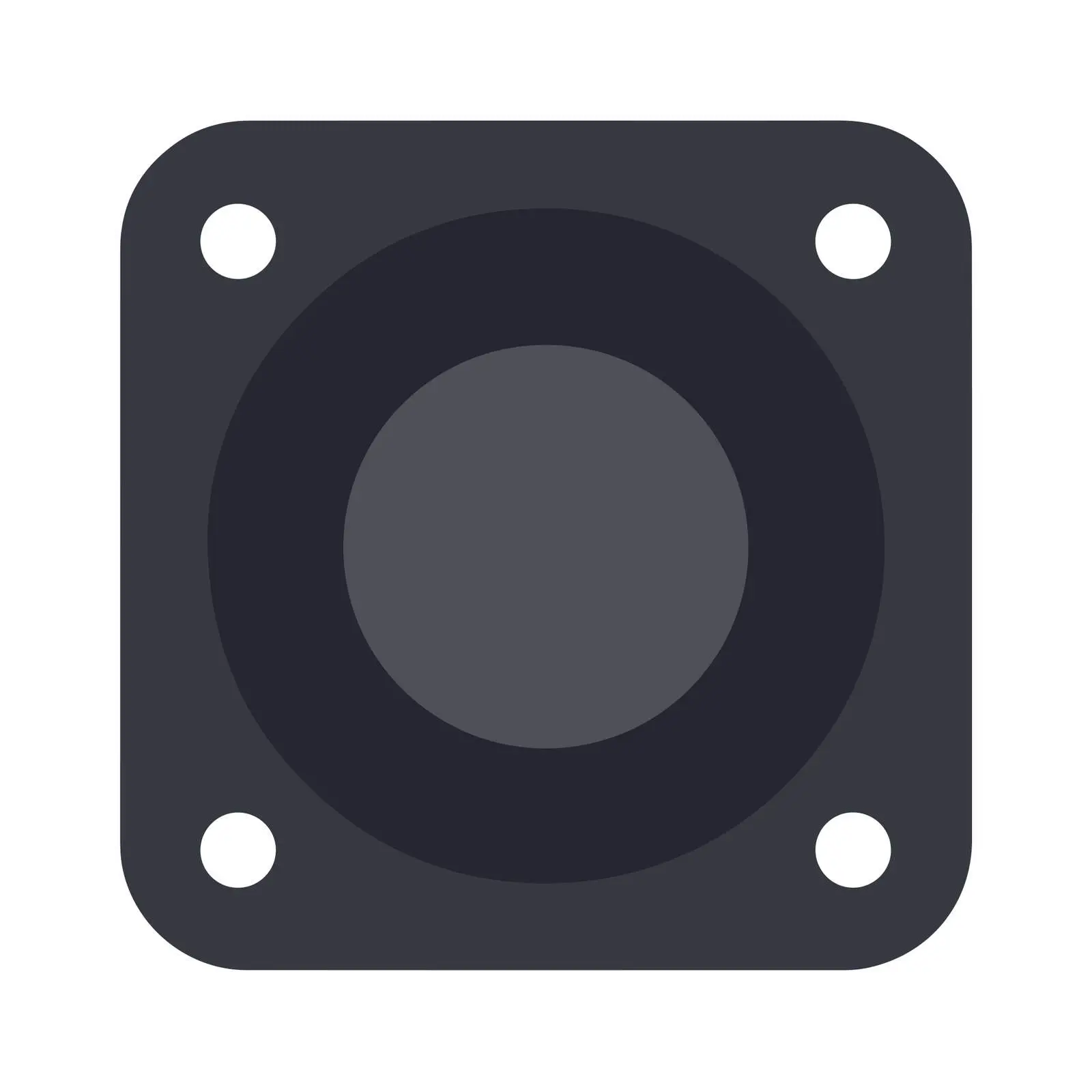 Record Dot Glyph Icon Design — free download from Dotvec