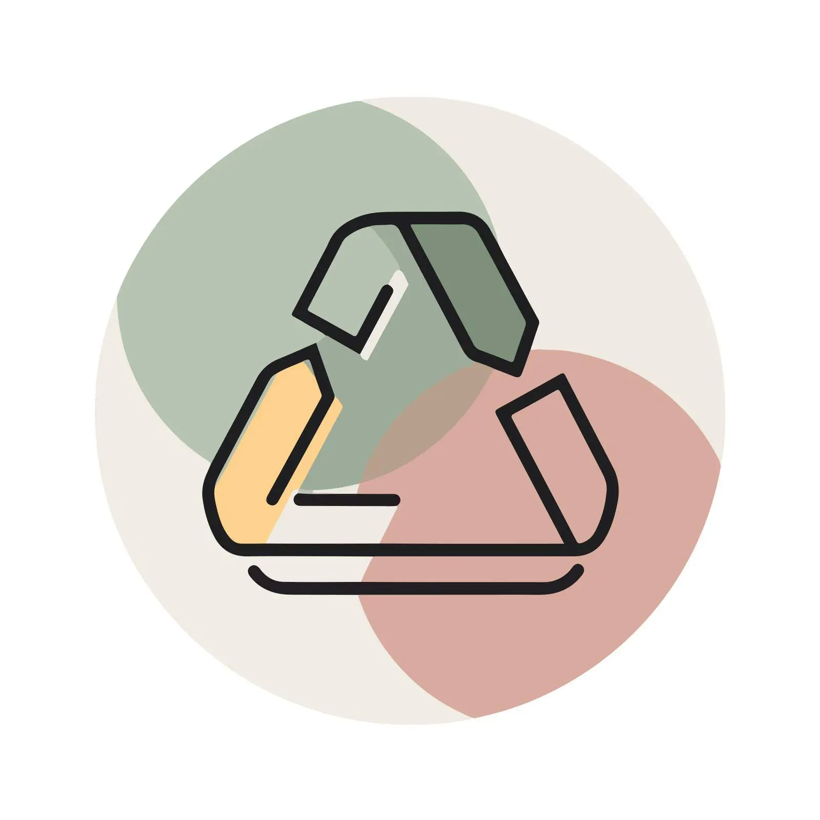 Recycle Icon Design — free download from Dotvec