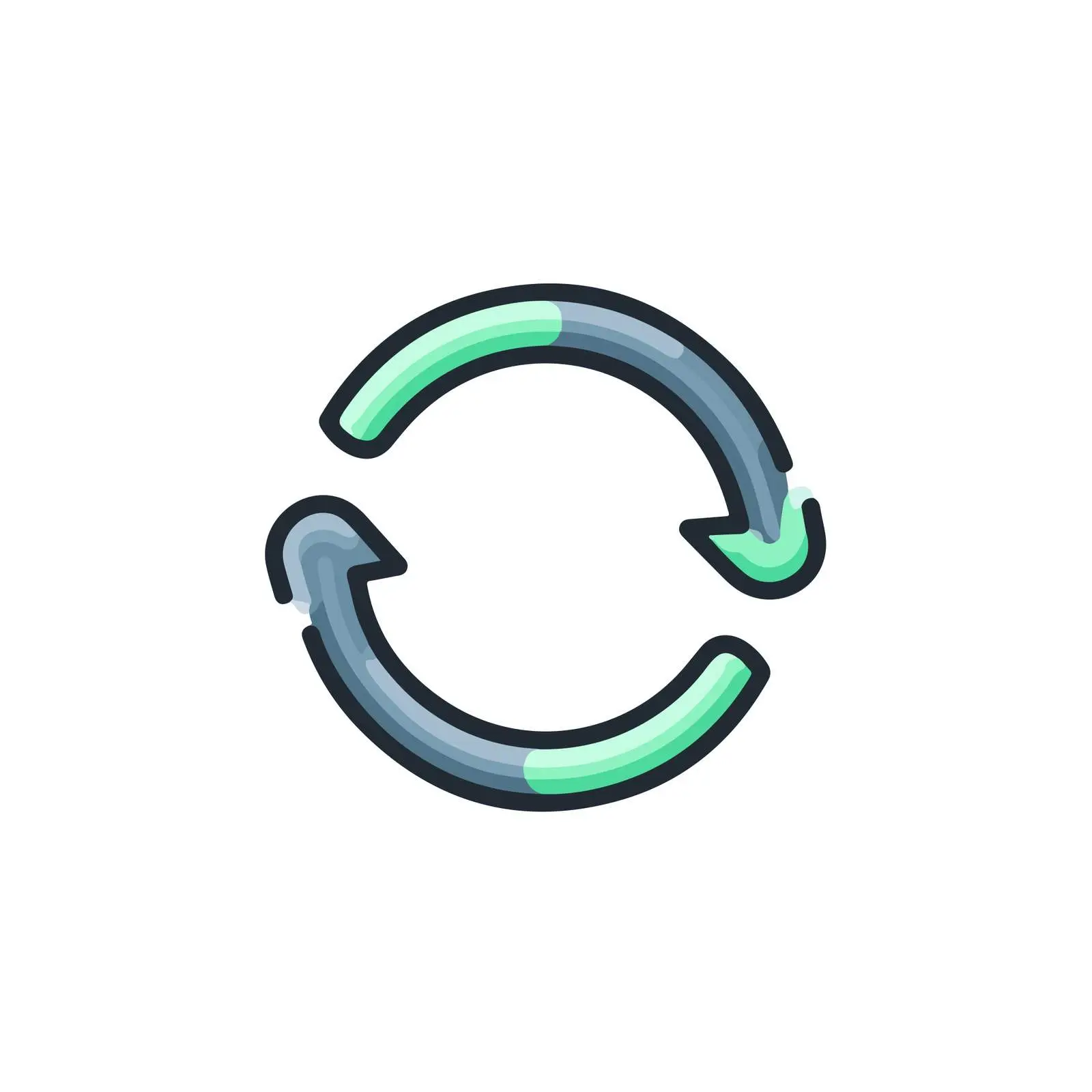 Refresh UI Icon Design — free download from Dotvec