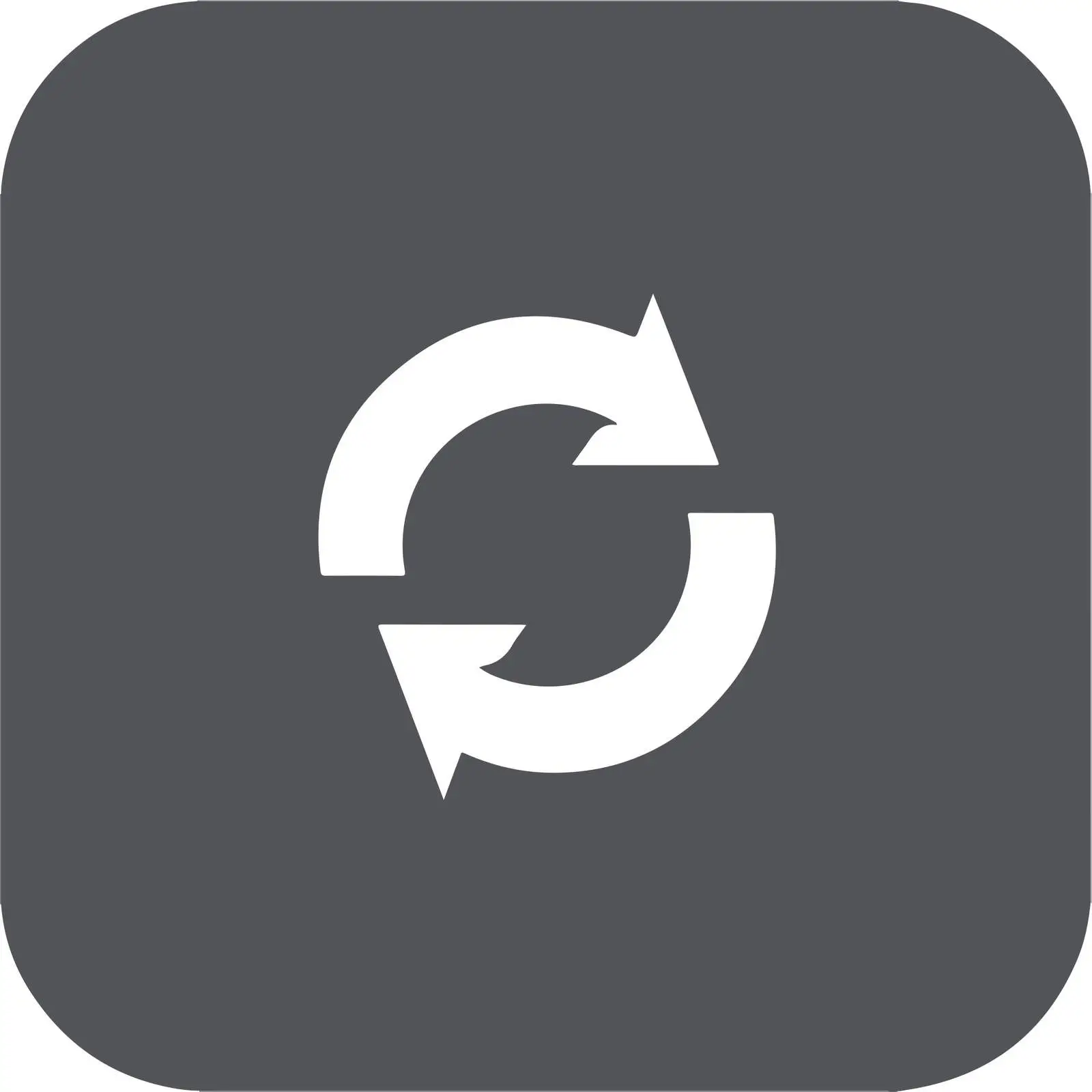 Refresh Glyph Icon — free download from Dotvec