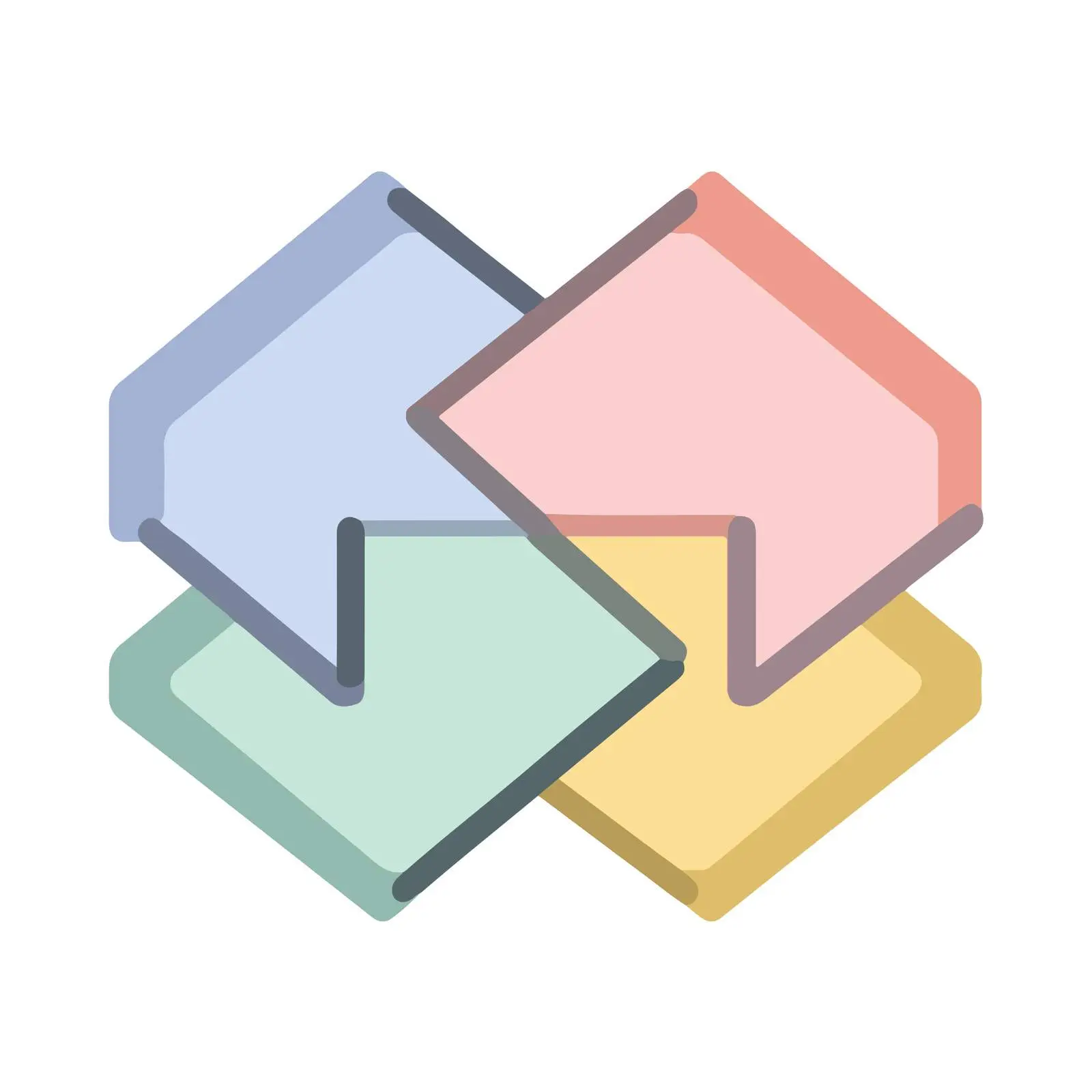Minimal Refresh Icon in Pastel Colors — free download from Dotvec