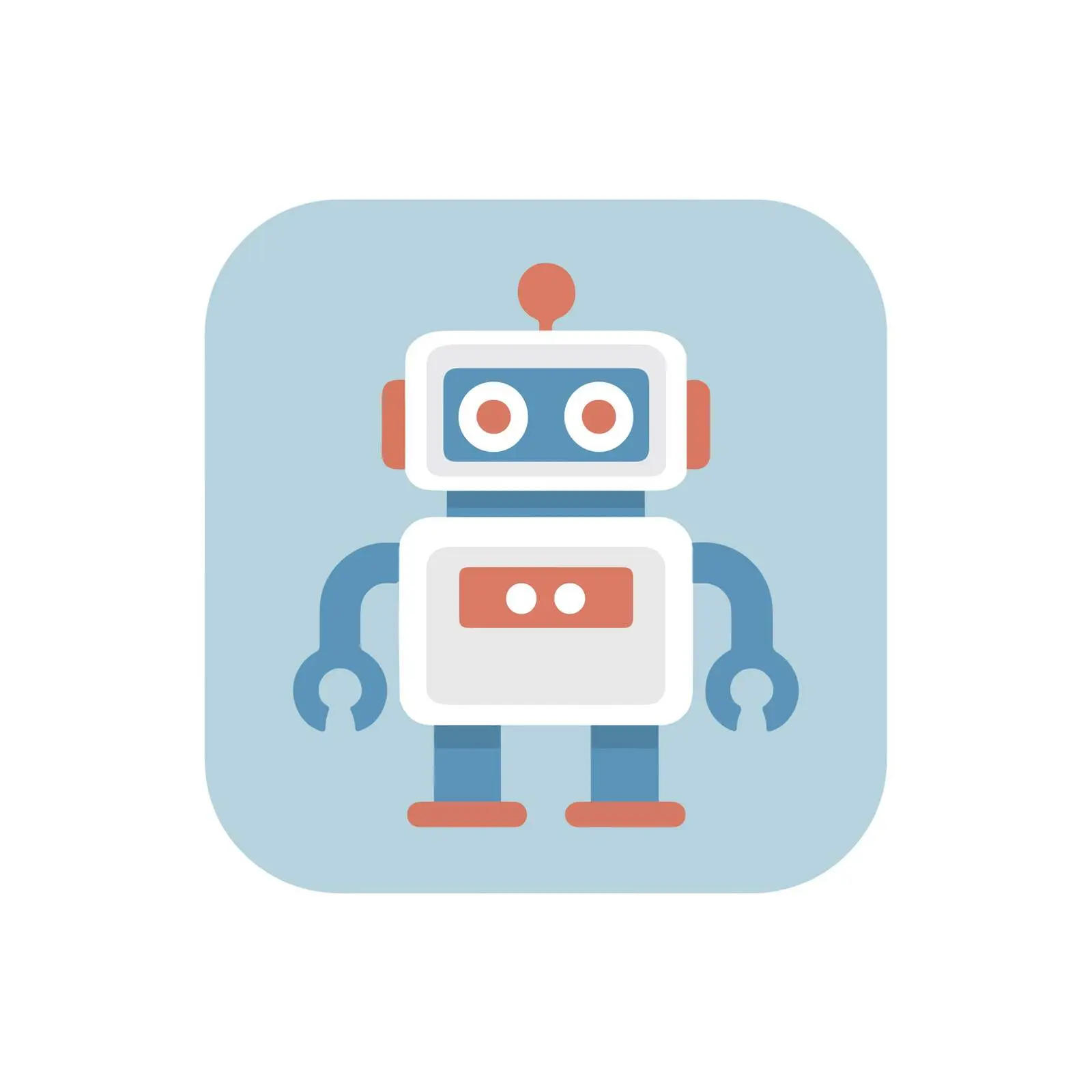 Robot Clean UI Icon — free download from Dotvec
