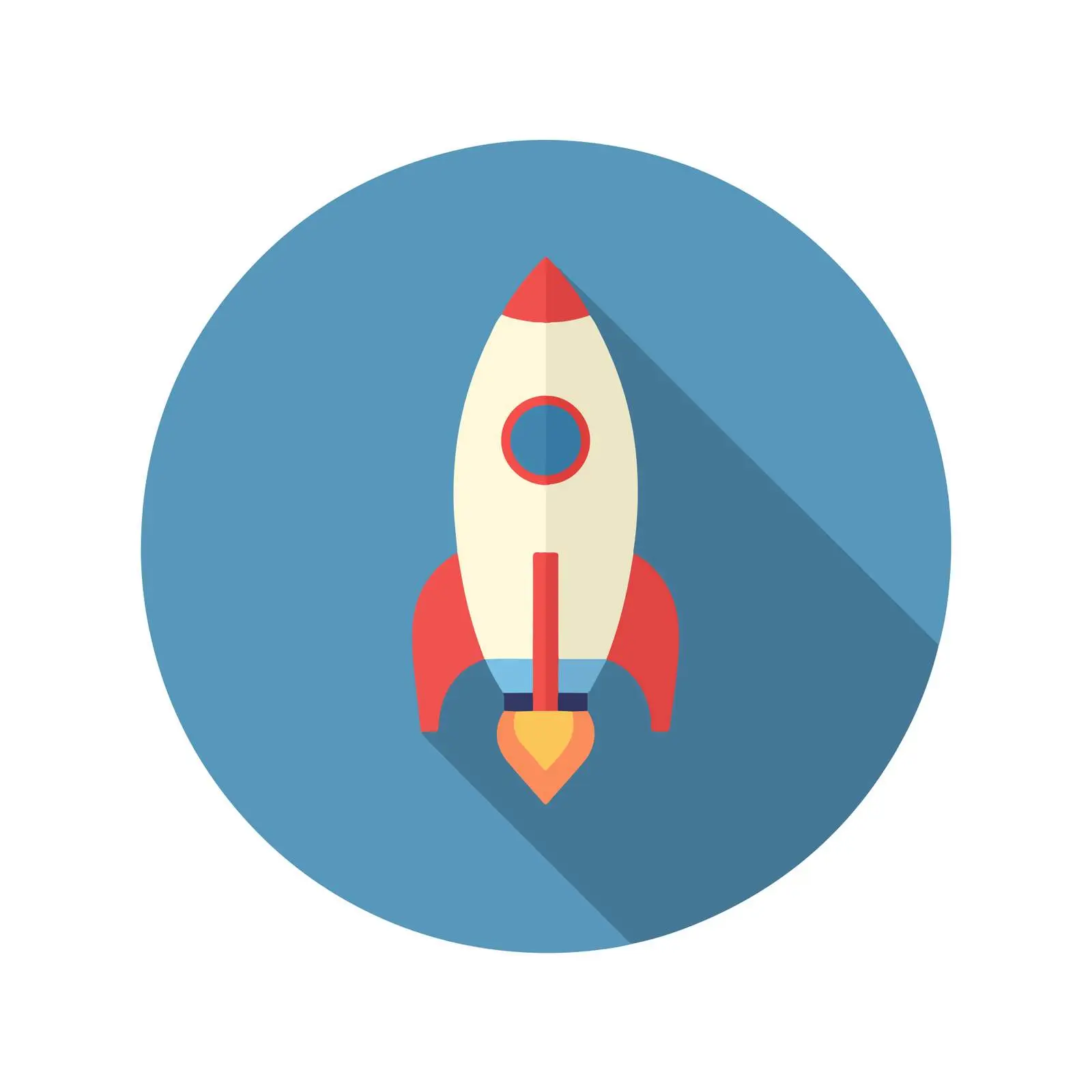 Rocket Launch Icon Design — free download from Dotvec