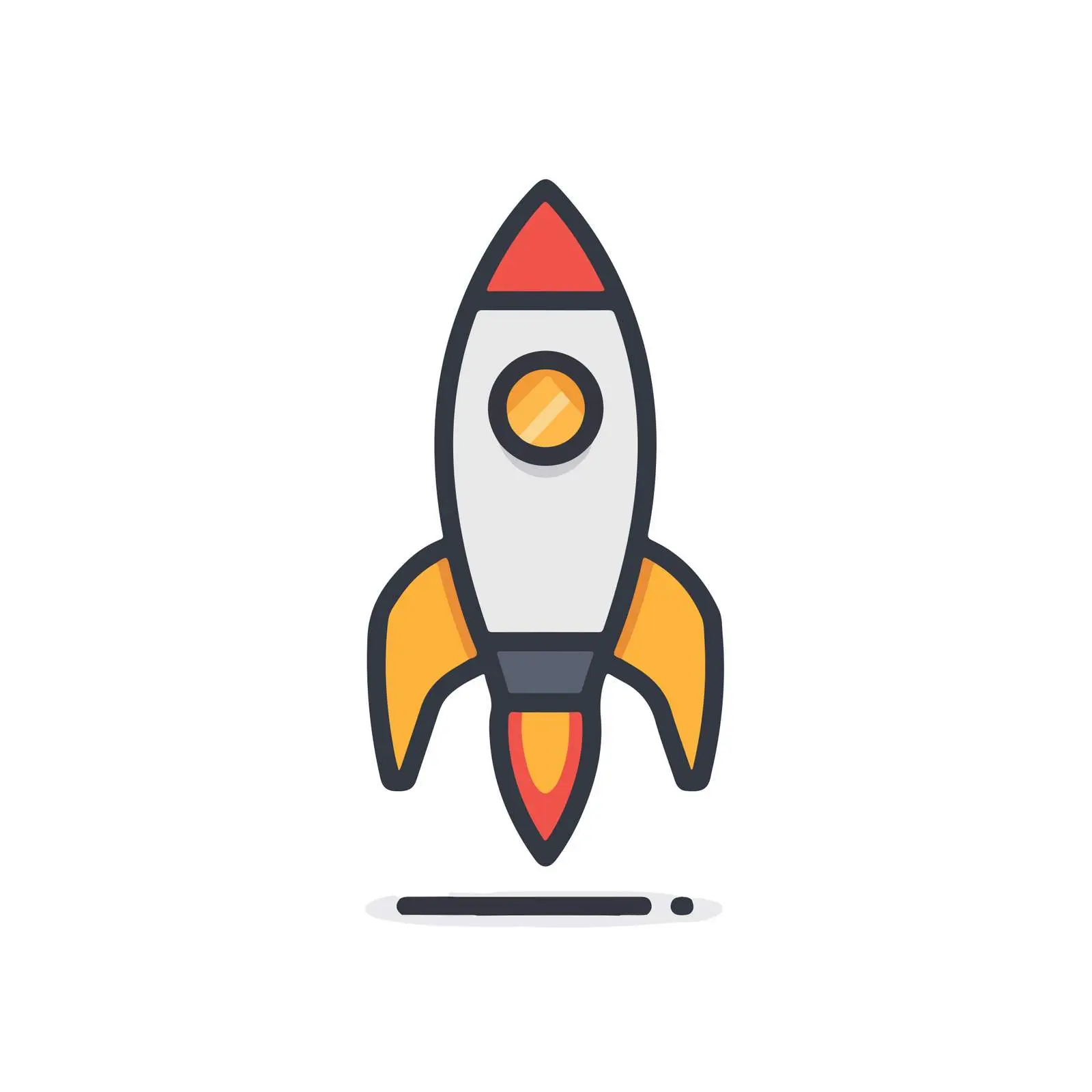 Rocket Icon Design — free download from Dotvec