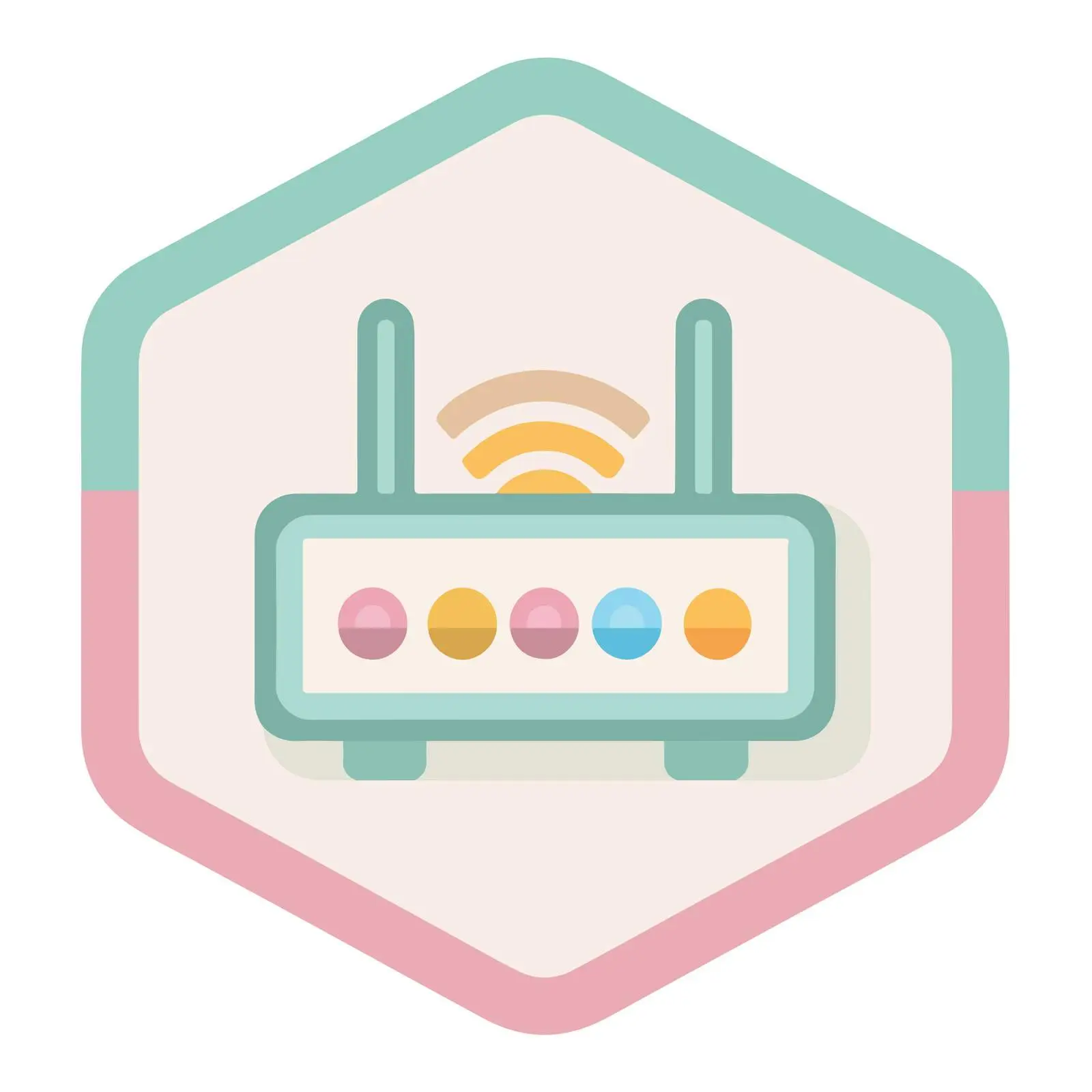 Router Icon Design – free router image from Dotvec