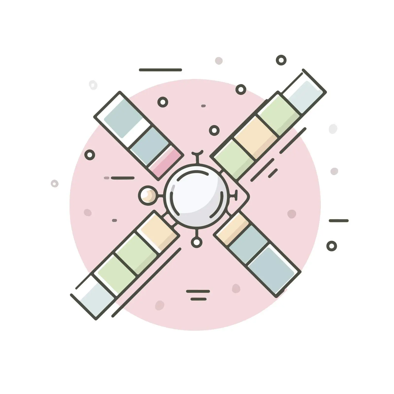 Satellite Icon Design — free download from Dotvec