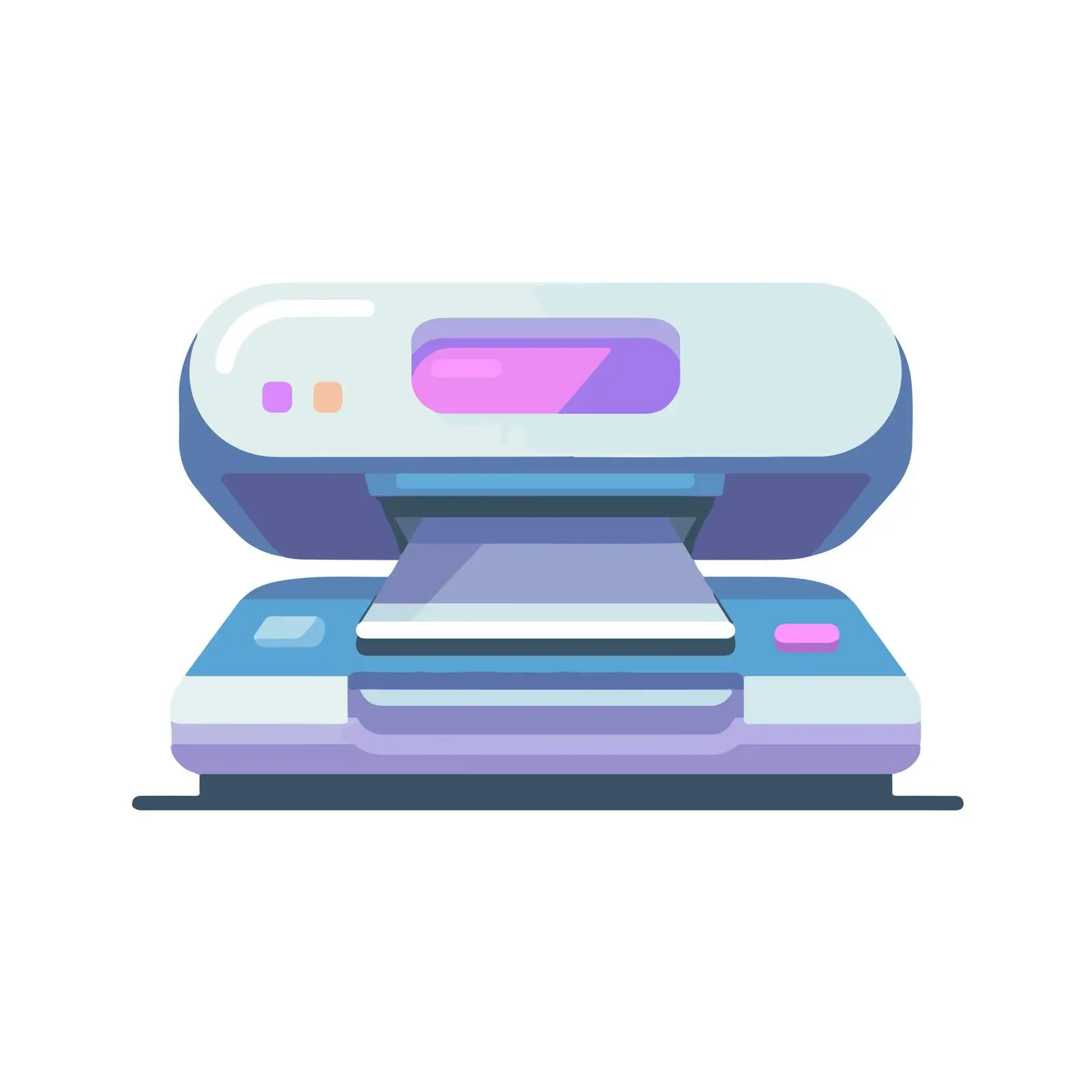 Scanner Clean UI Icon Design – free flat pal image from Dotvec