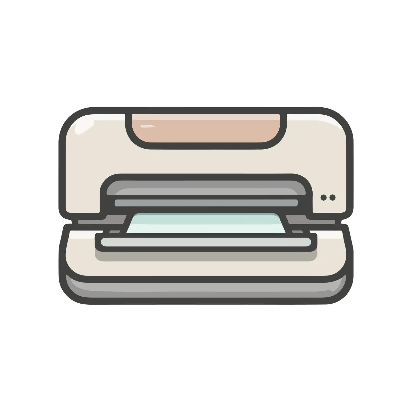 Scanner Clean Interface Icon — free download from Dotvec