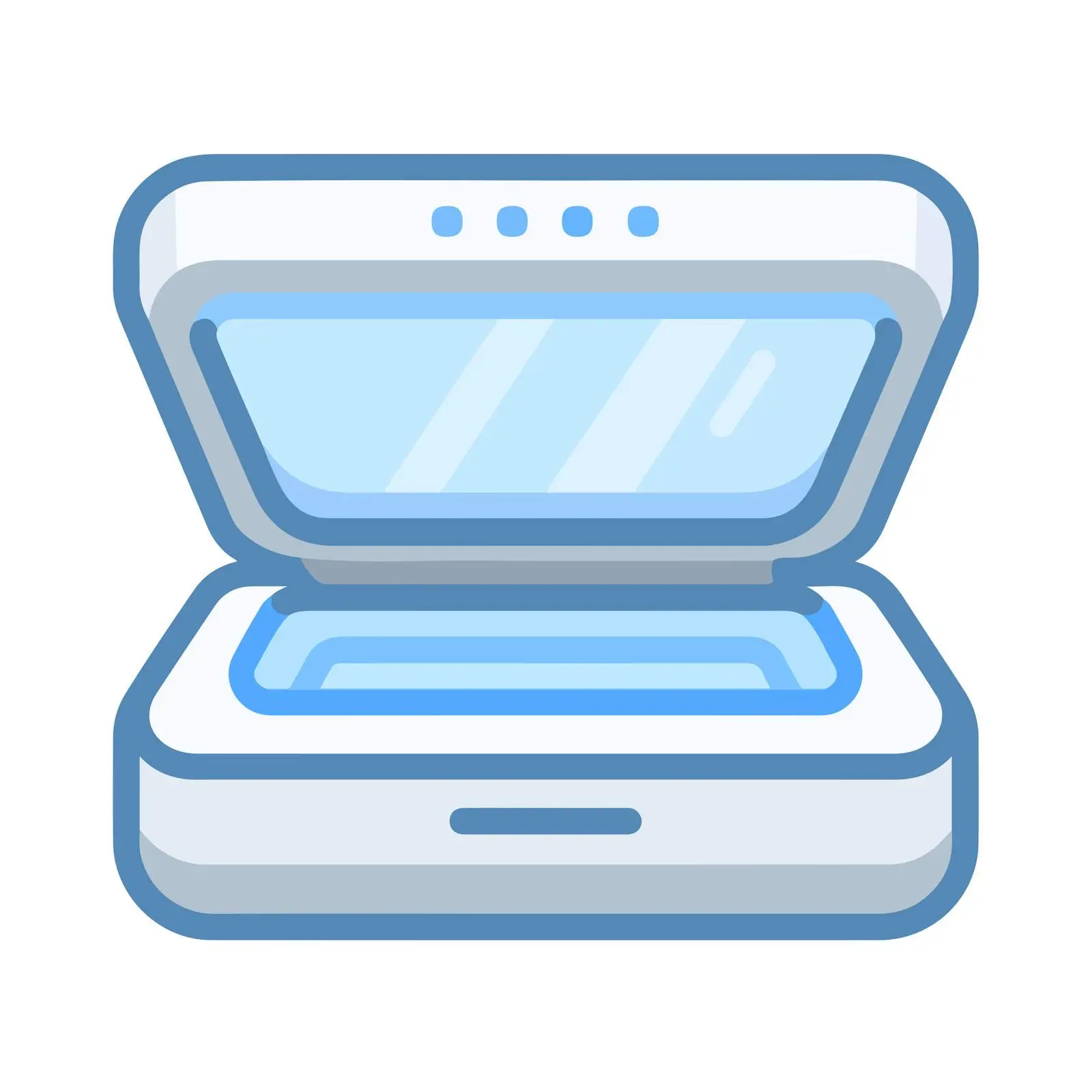 Scanner Clean UI Icon — free download from Dotvec
