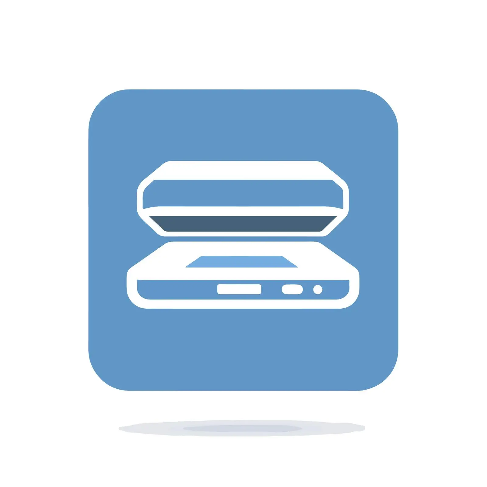 Flat Scanner Icon — free download from Dotvec