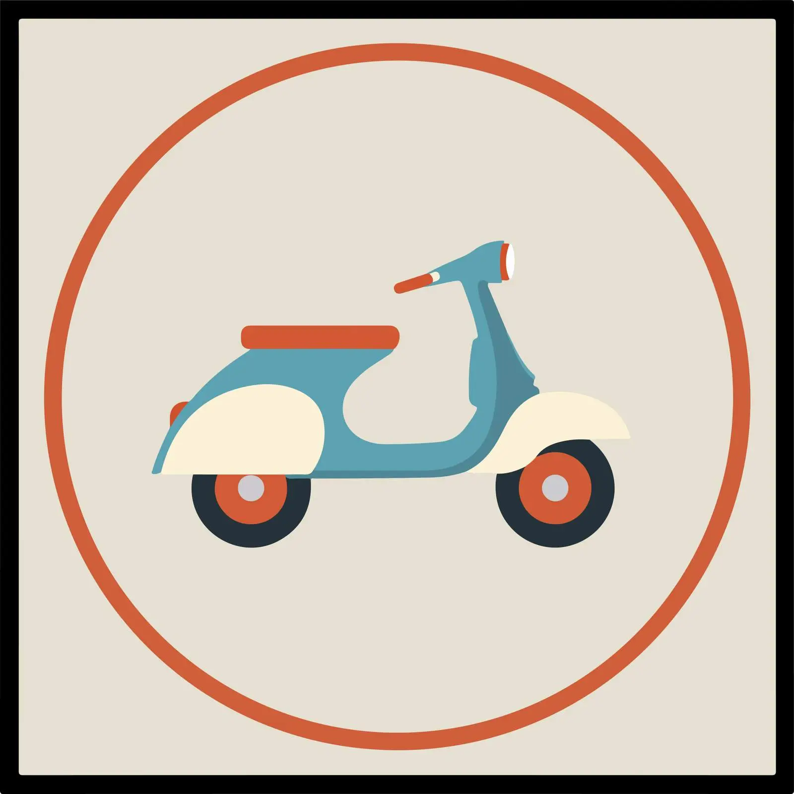 Scooter Icon Design — free download from Dotvec