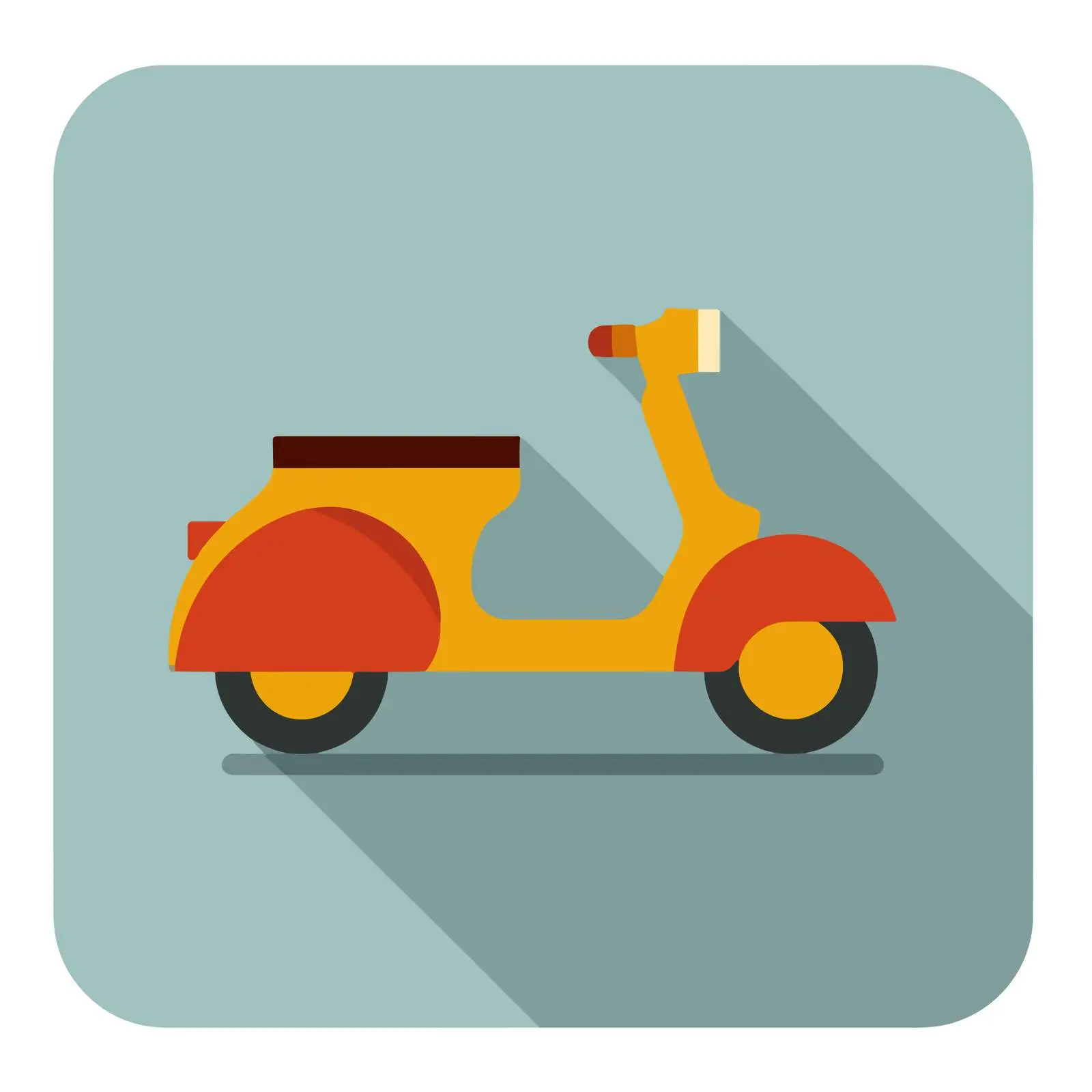Scooter Geometric Icon Design — free download from Dotvec