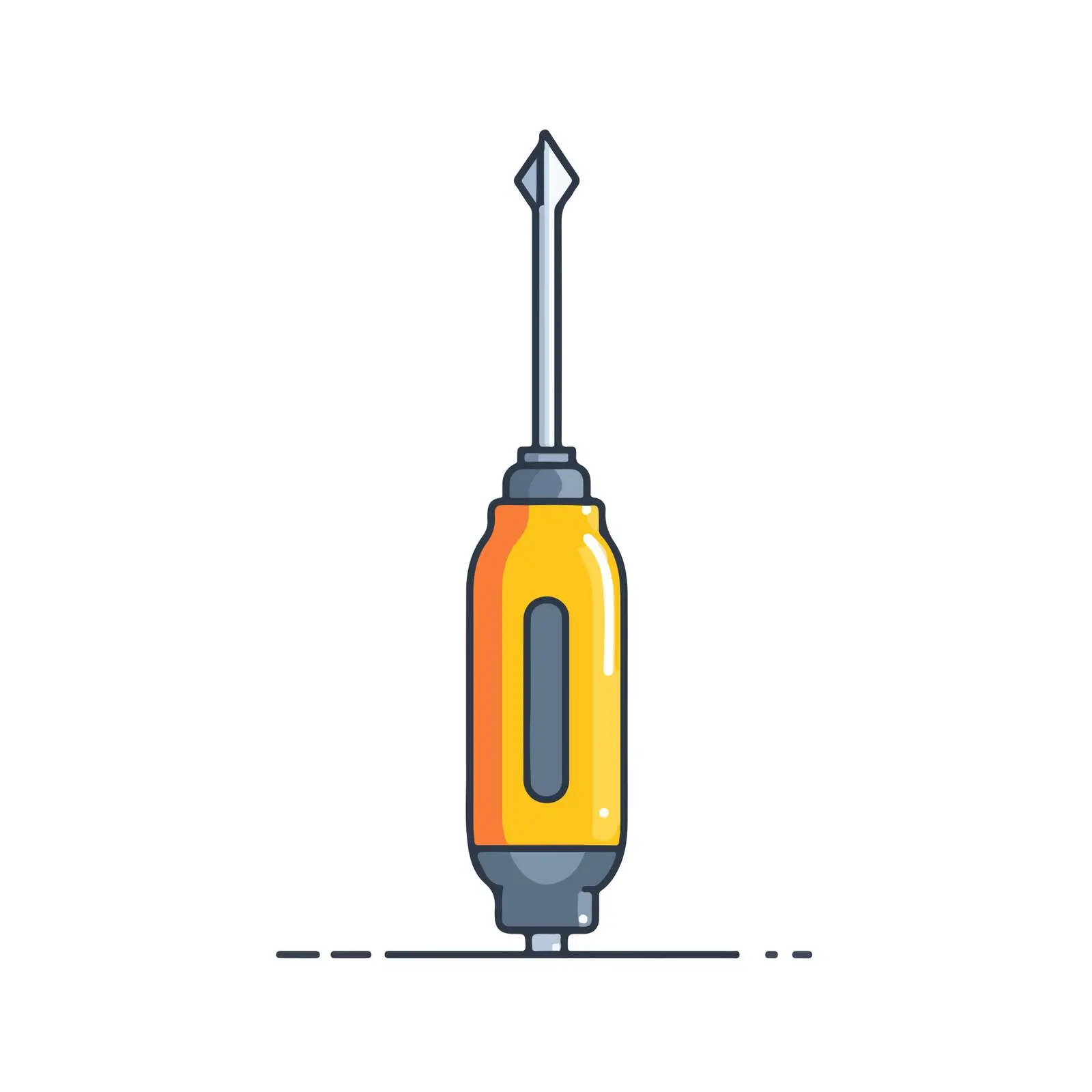 Professional Screwdriver Icon Design — free download from Dotvec
