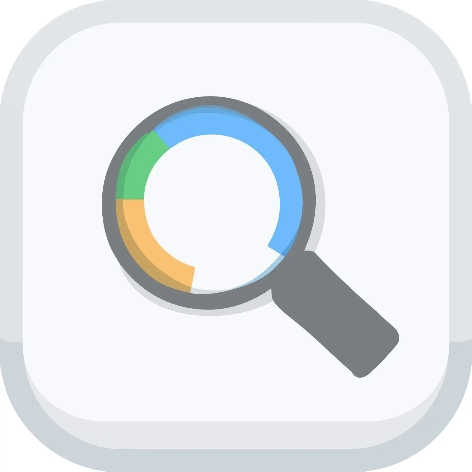Search Icon High-Contrast Design — free download from Dotvec