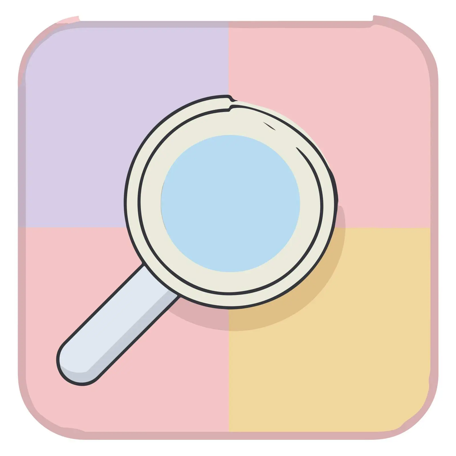 Flat Search Icon Design — free download from Dotvec