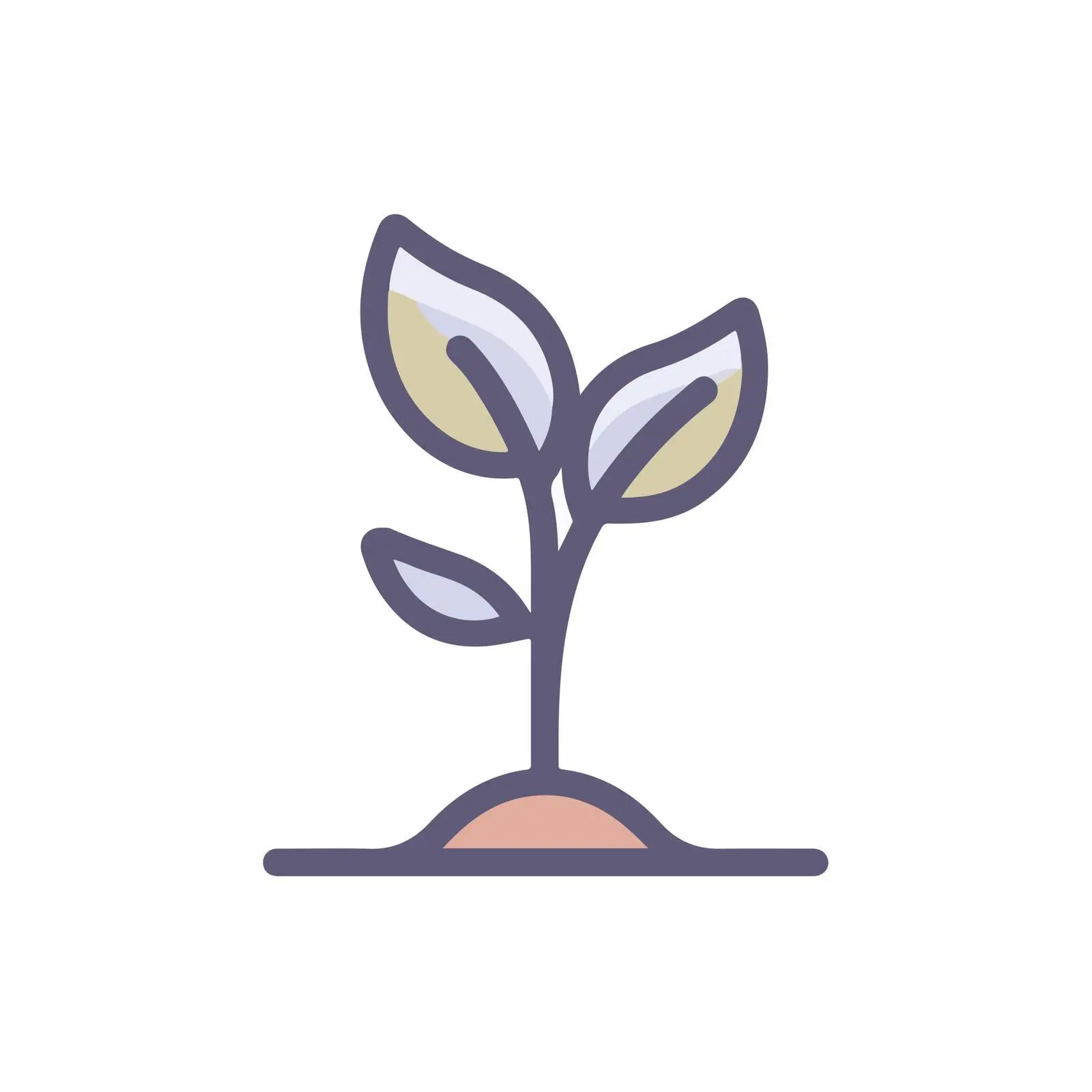 Seedling Icon for Design Inspiration — free download from Dotvec