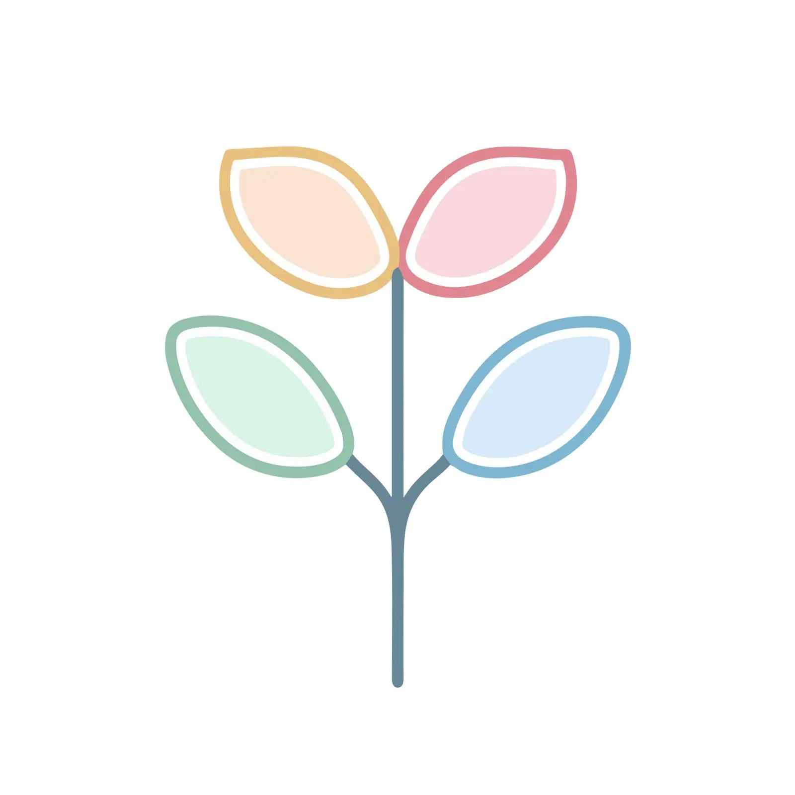 Seedling Icon for Ecological Design — free download from Dotvec