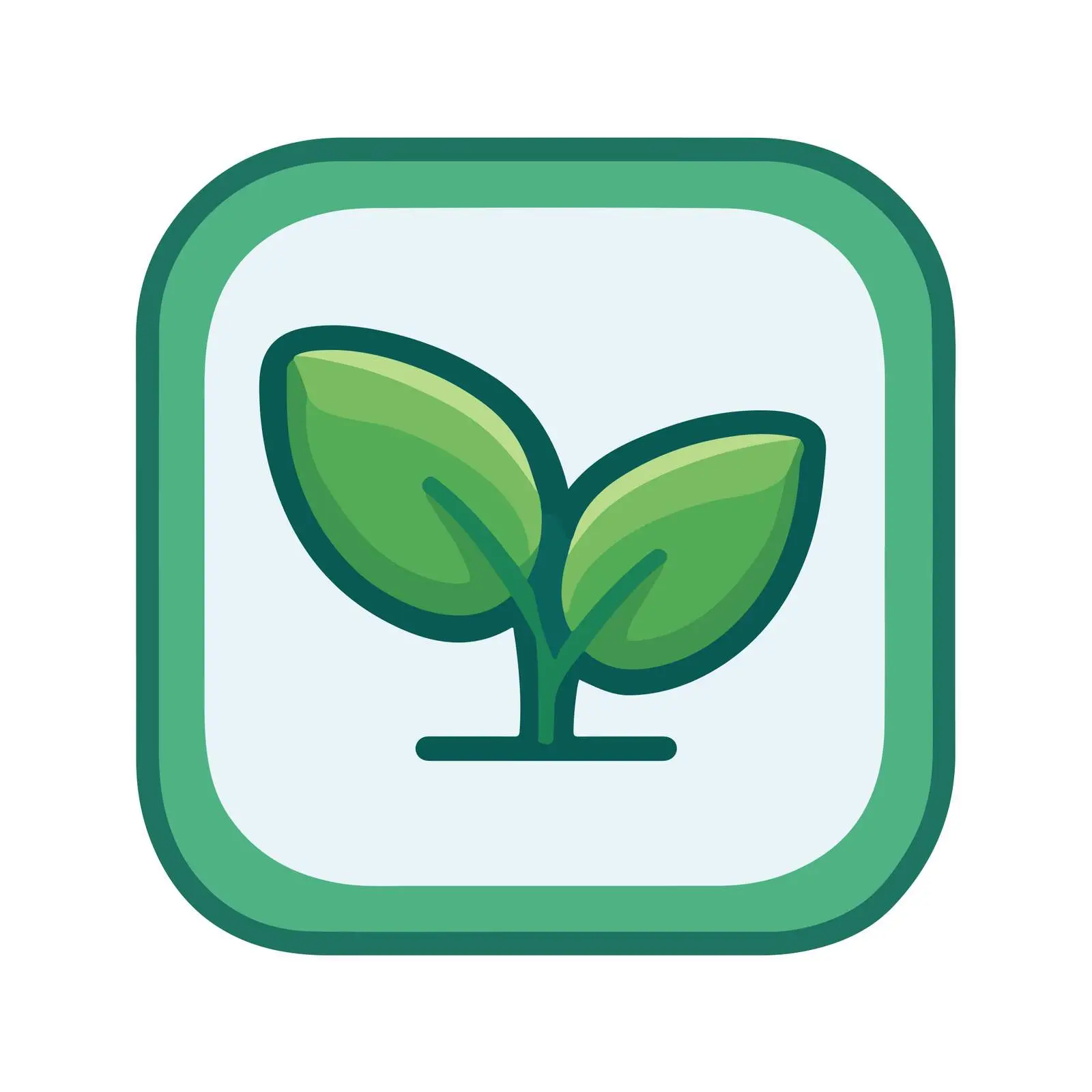 Seedling Icon for Minimal Designs — free download from Dotvec