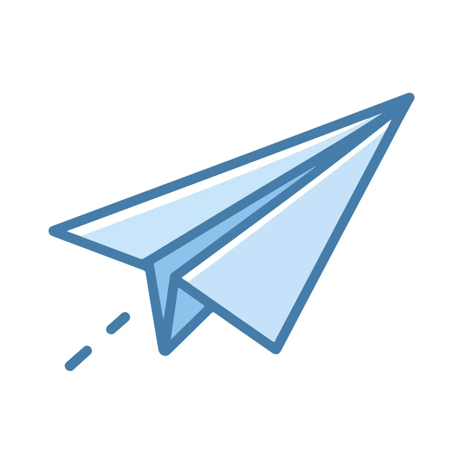Send Paper Plane Icon Design — free download from Dotvec