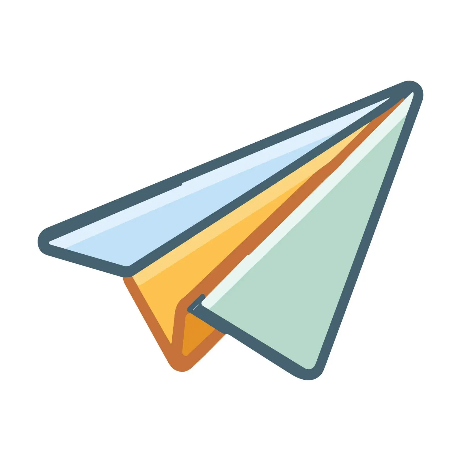 Minimal Paper Plane Icon — free download from Dotvec