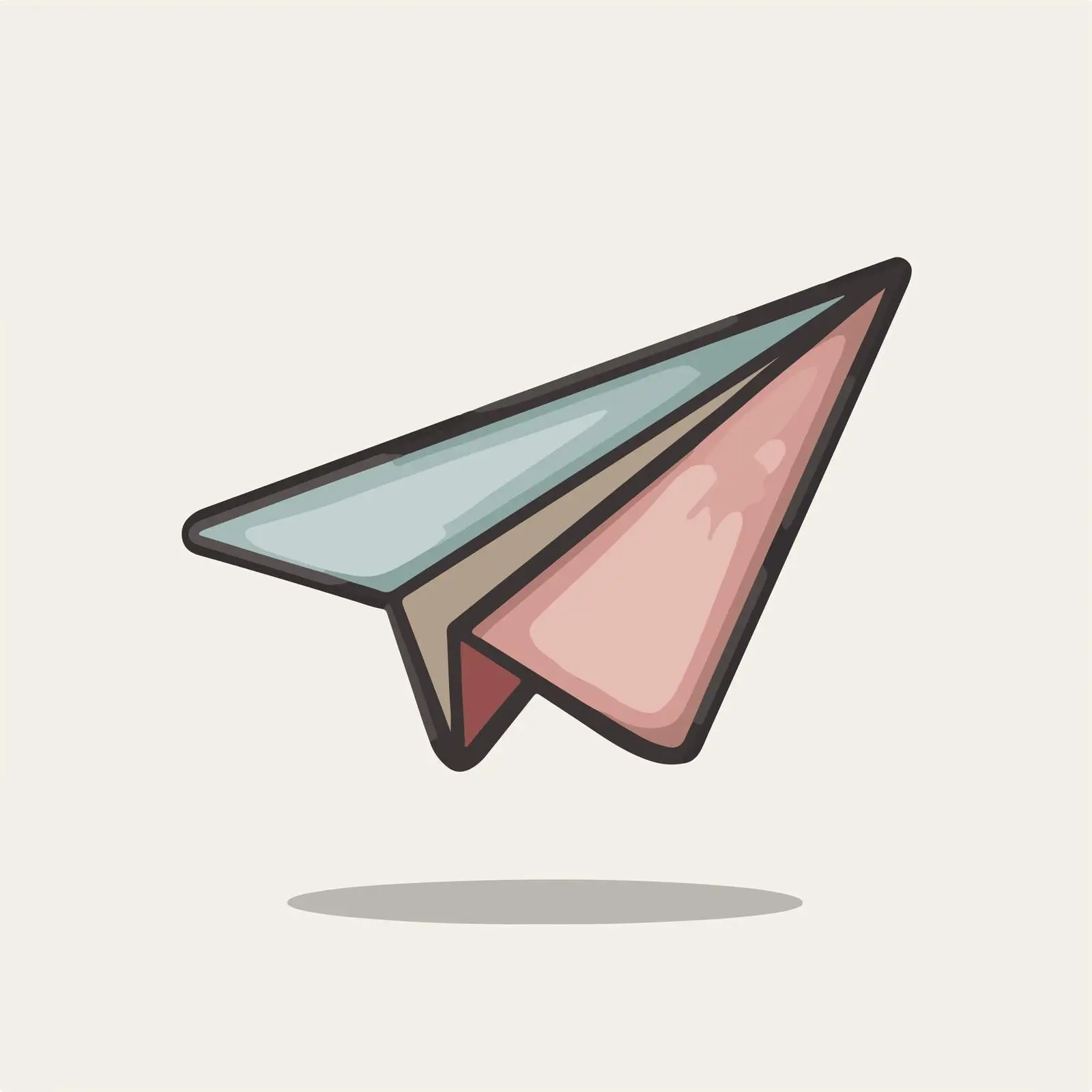Paper Plane Send Icon Design — free download from Dotvec
