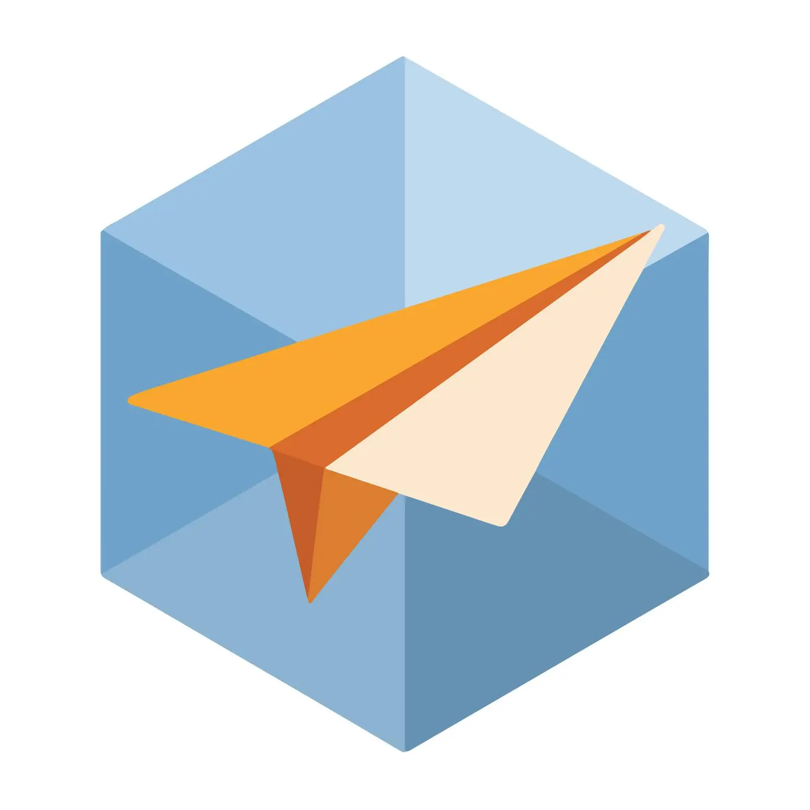 Minimal Paper Plane Icon — free download from Dotvec
