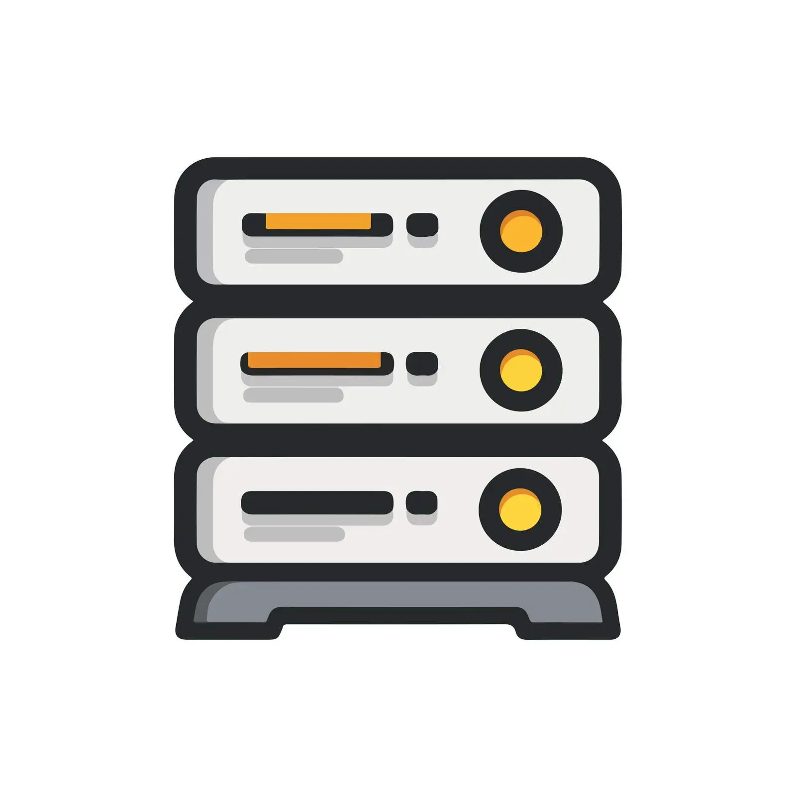 Server Icon for Geometric Design — free download from Dotvec