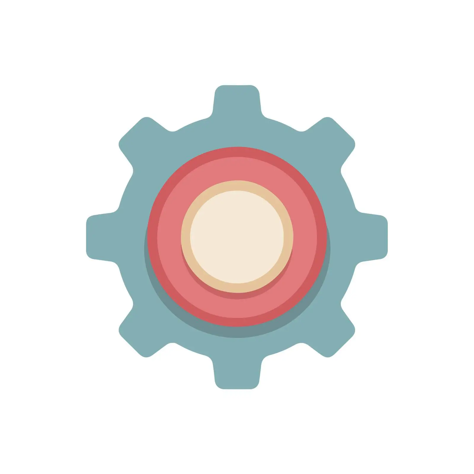 Clean UI Settings Gear Icon — free download from Dotvec