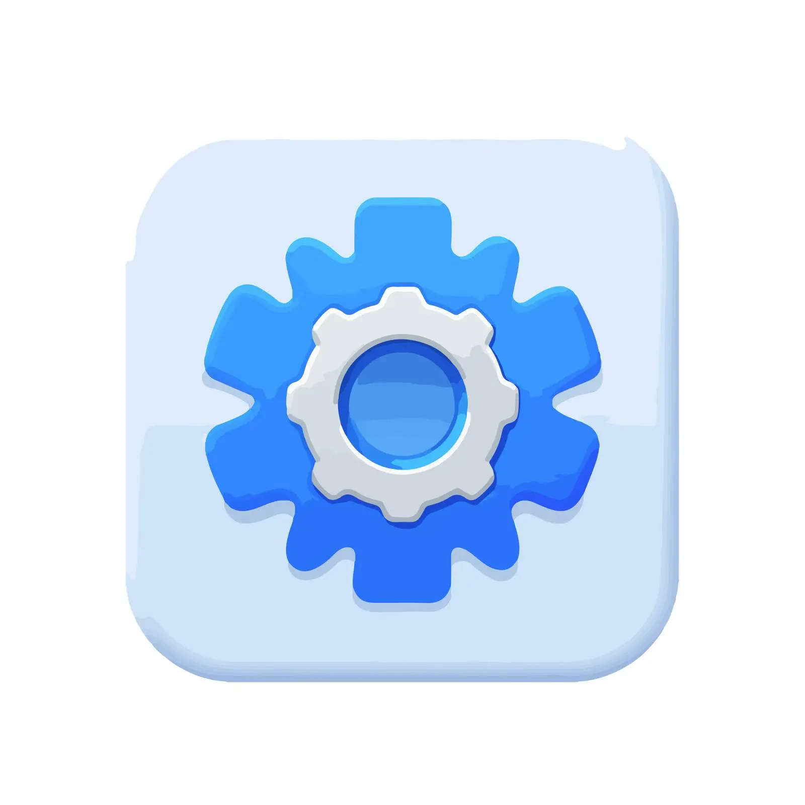 Clean UI Gear Icon — free download from Dotvec