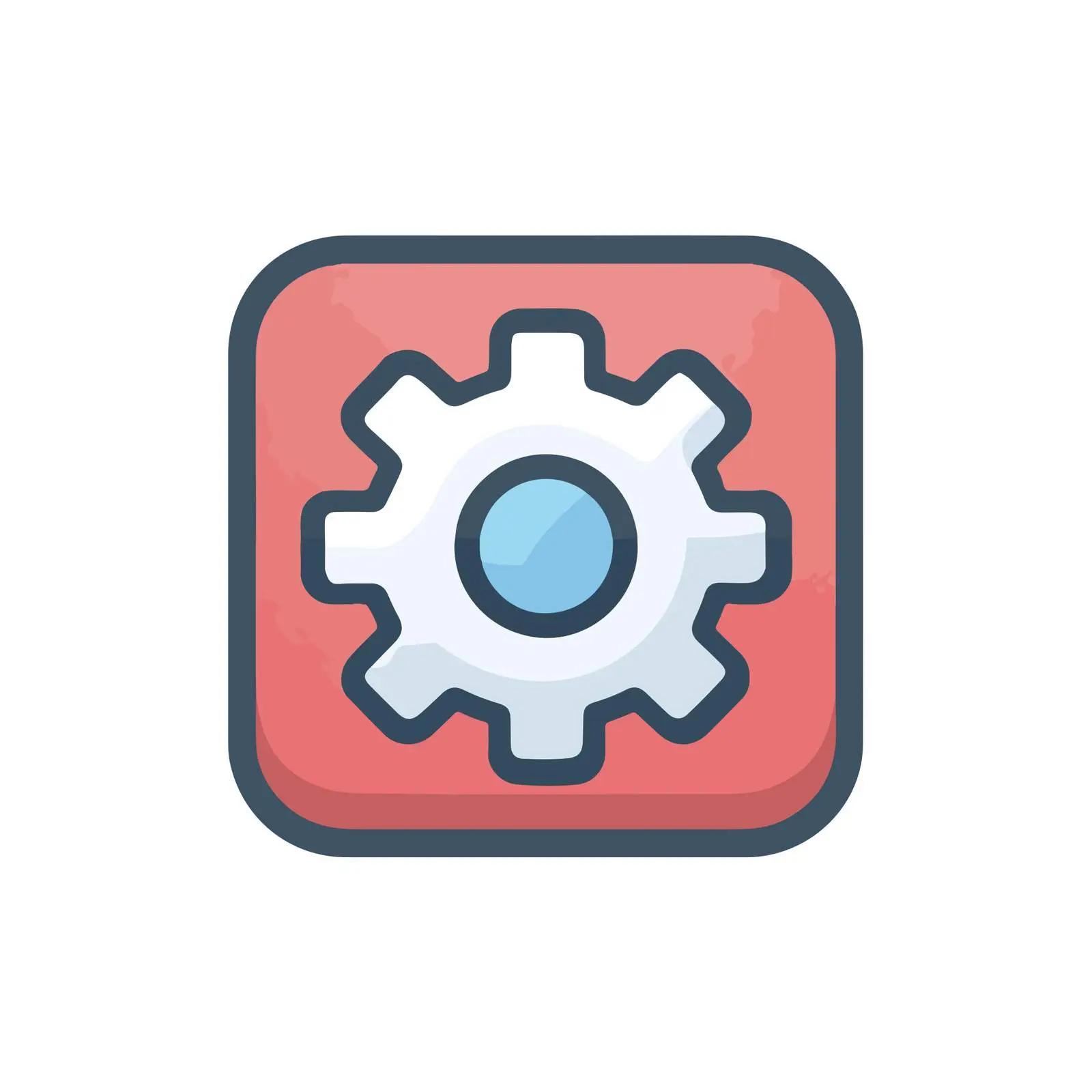 Technical Settings Gear Icon — free download from Dotvec
