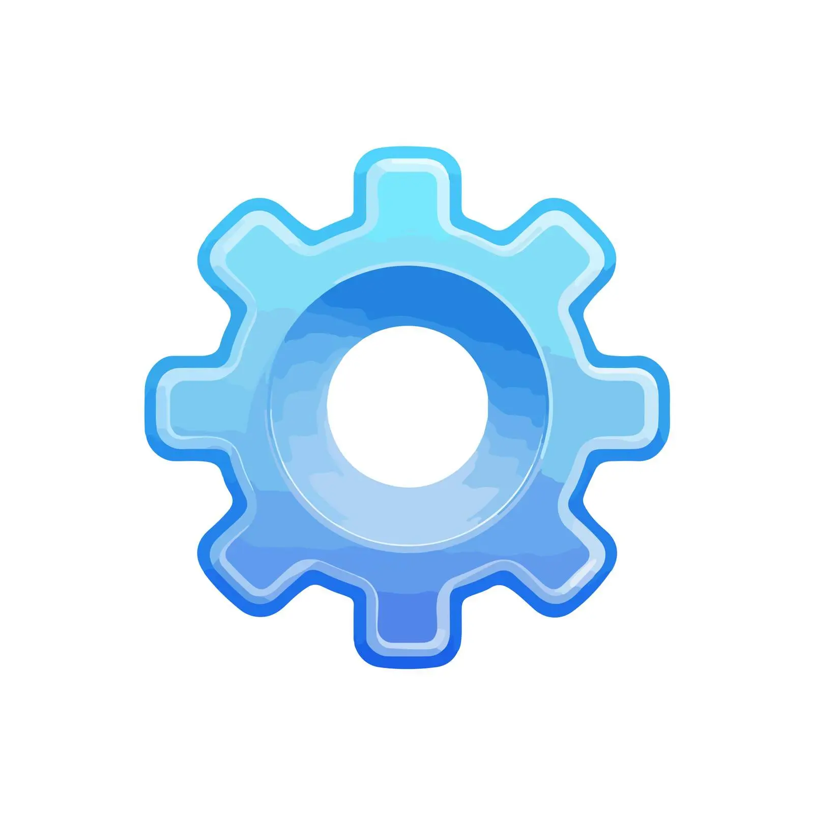 Settings Gear Icon Vector Illustration — free download from Dotvec