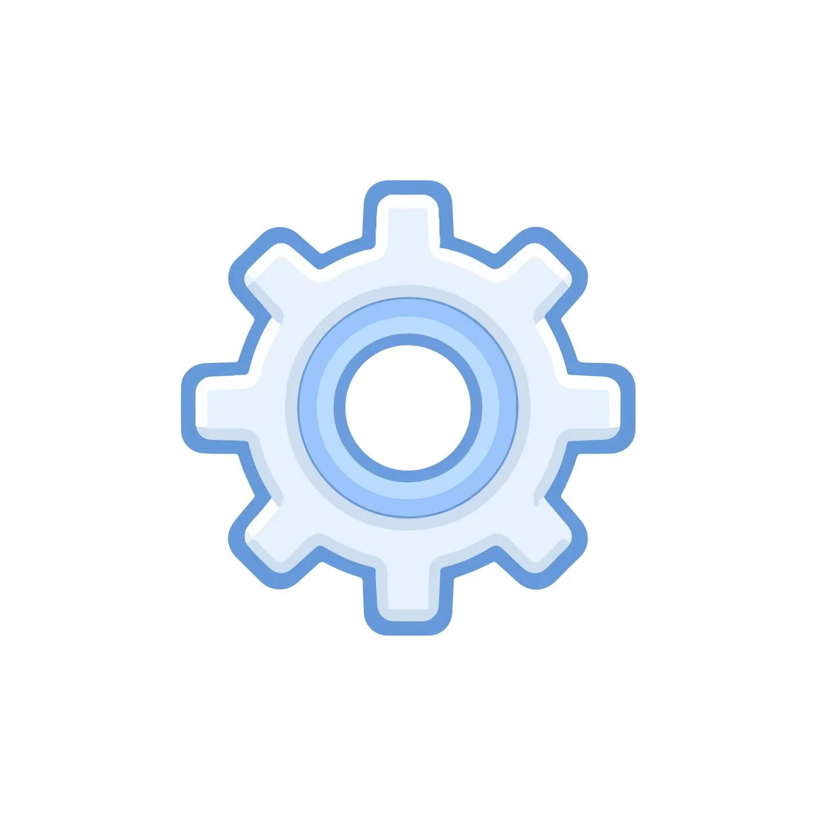 Settings Gear Icon Vector Duotone Design — free download from Dotvec