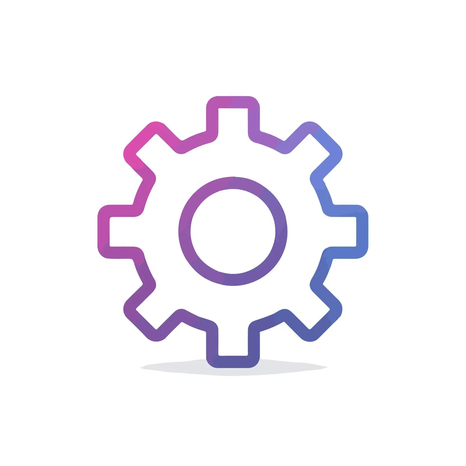 Settings Gear Icon Design — free download from Dotvec