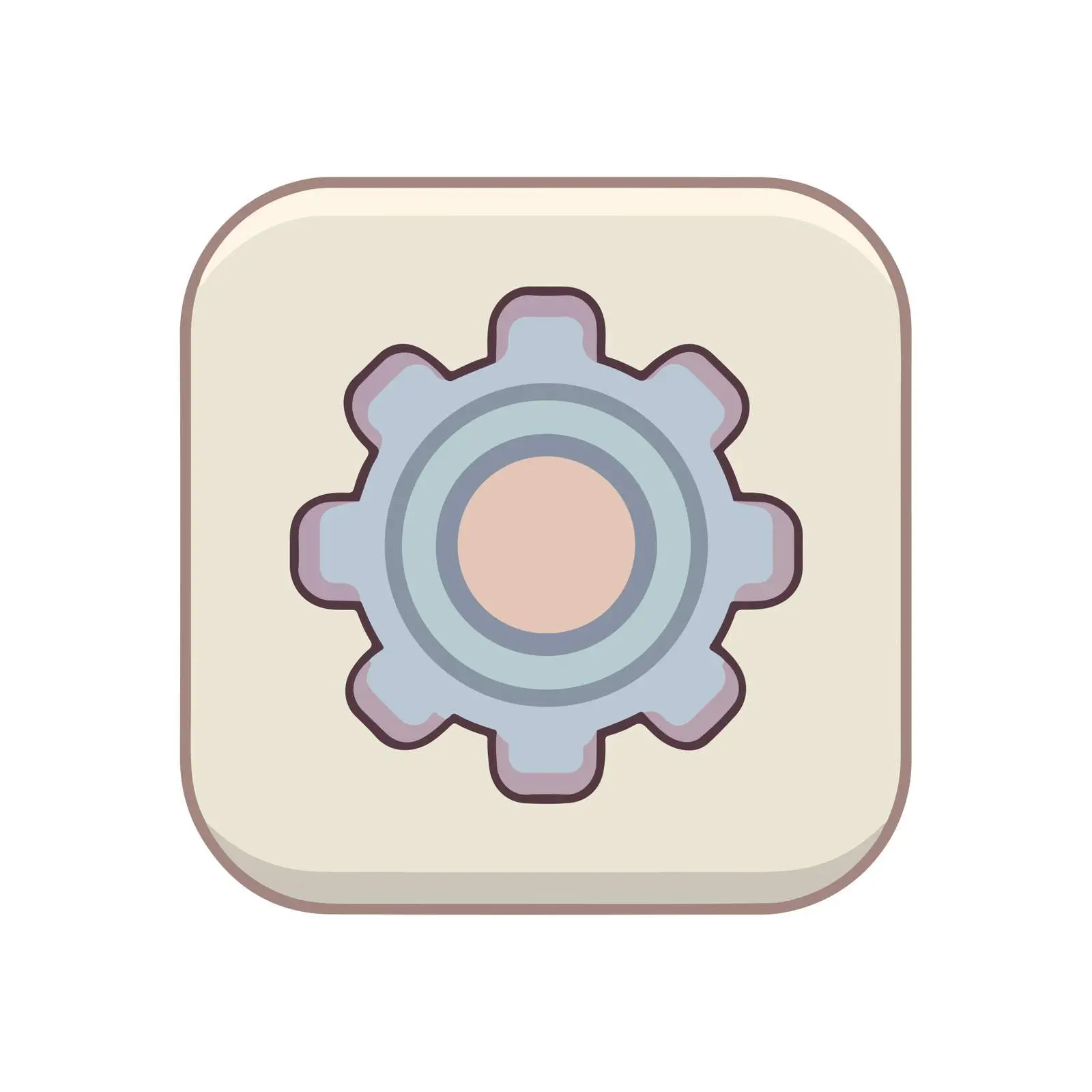 Settings Gear Icon Design — free download from Dotvec