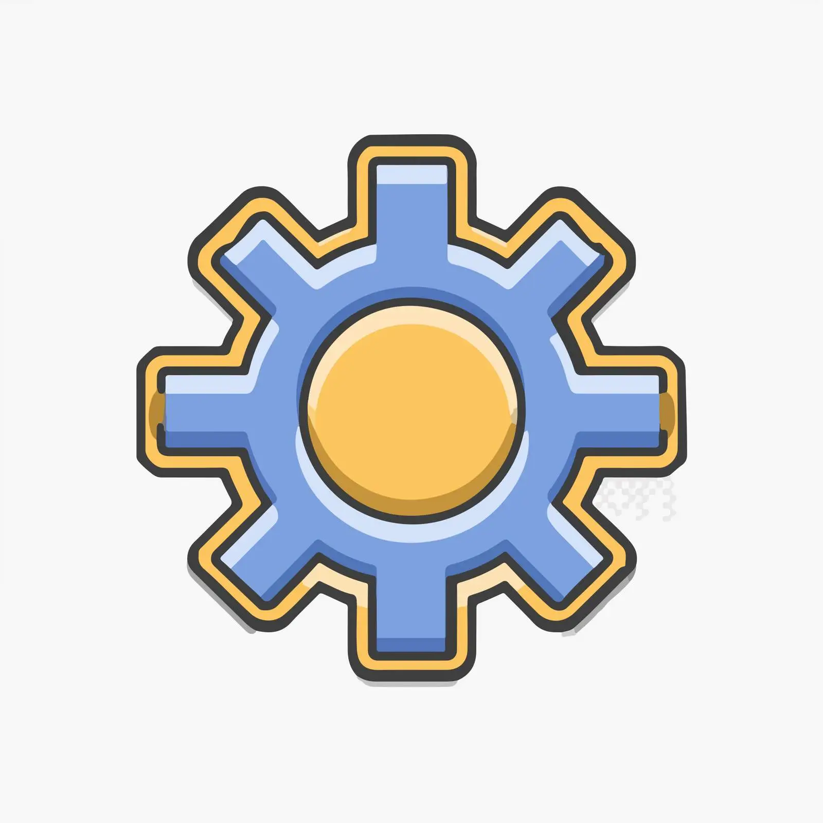 Settings Gear Icon — free download from Dotvec