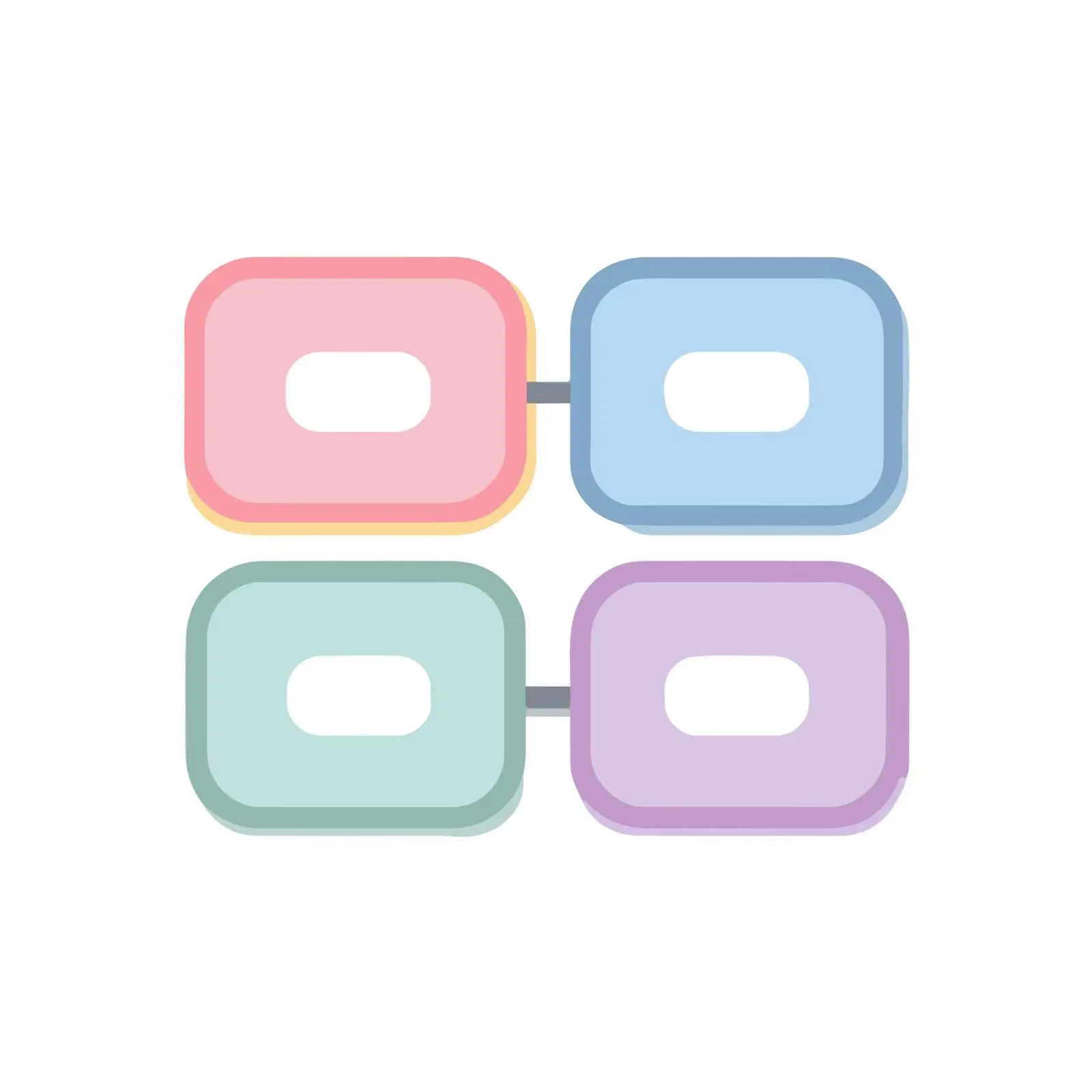 Minimal Share Icon in Pastel Colors — free download from Dotvec