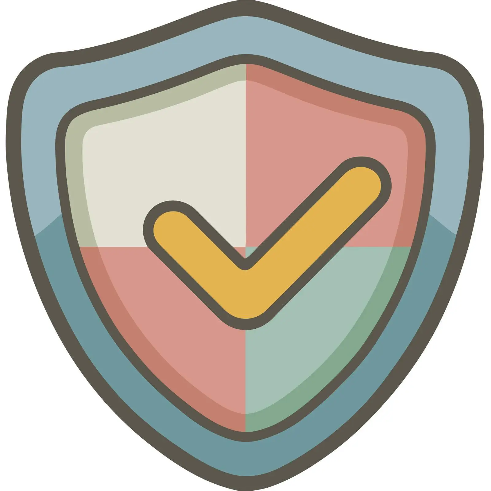 Shield Check Icon Design — free download from Dotvec