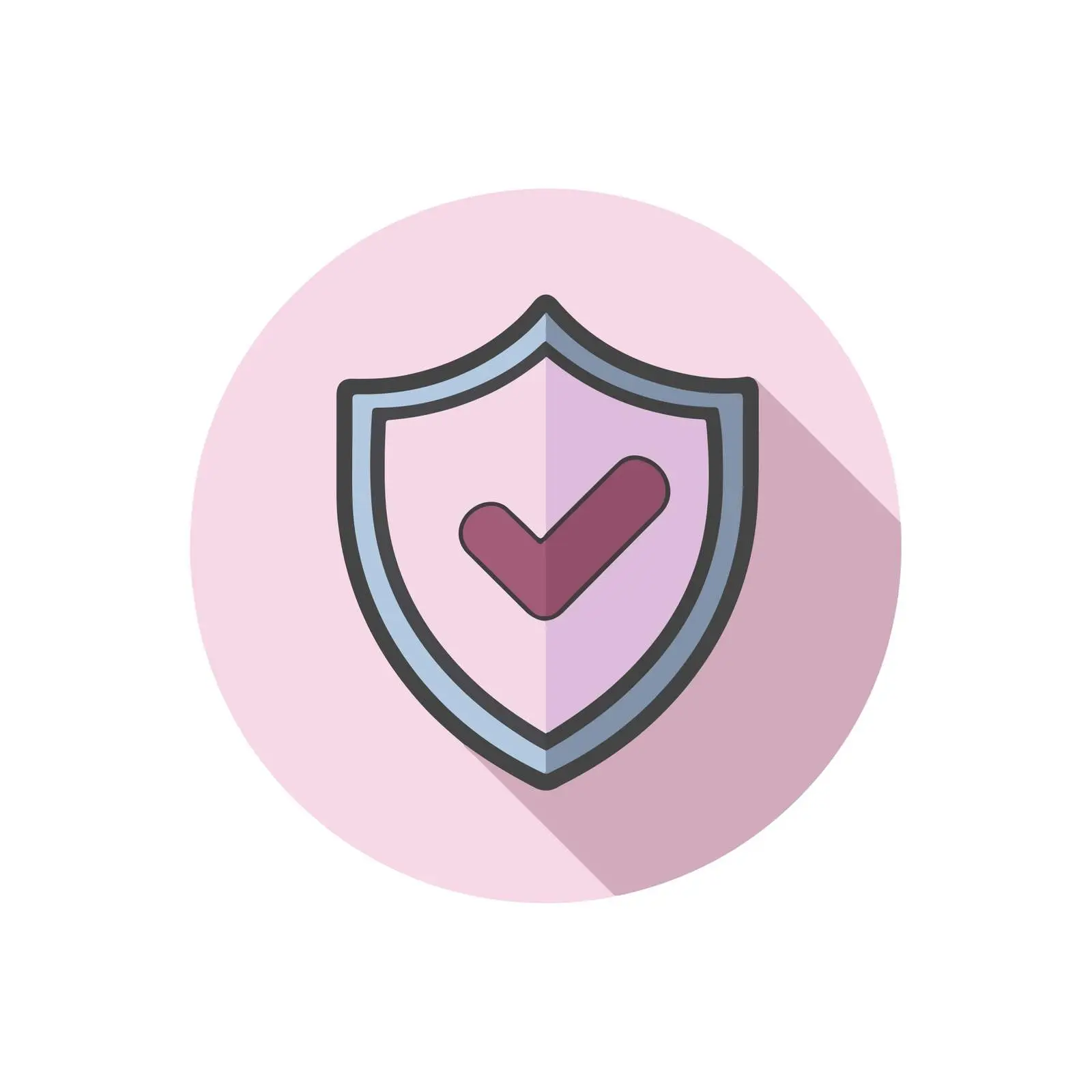 Security Check Shield Icon — free download from Dotvec
