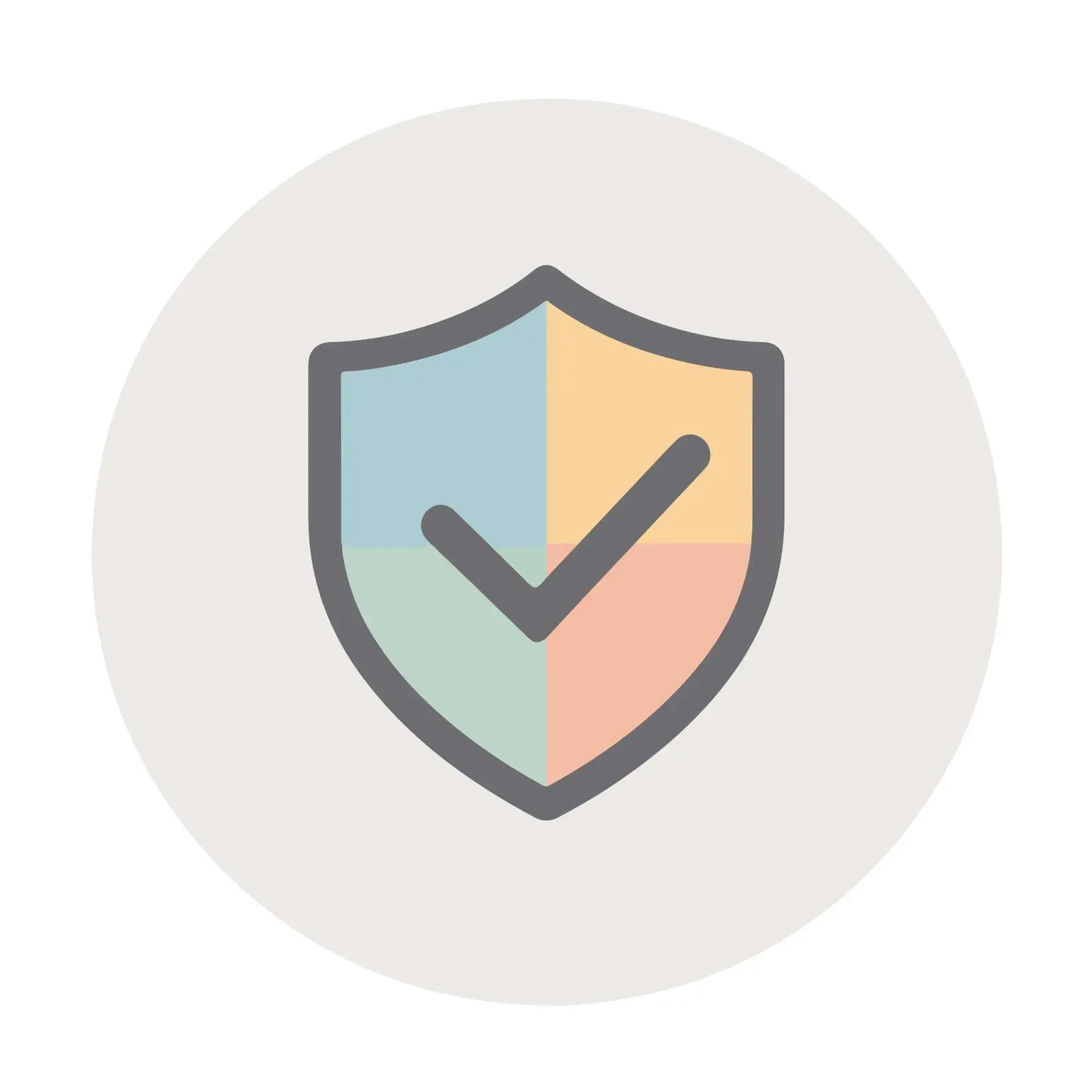Shield Check Icon Design — free download from Dotvec